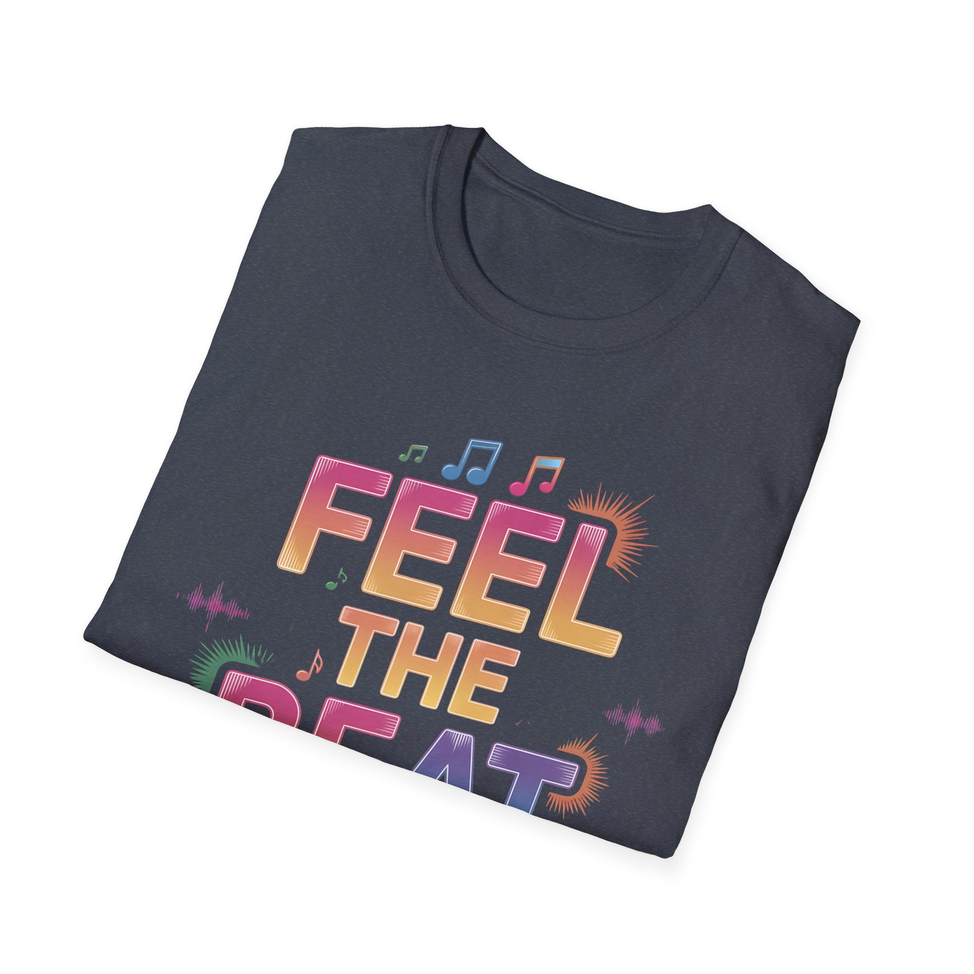 Feel the Beat Women's Tee – Soft, Stylish, and Sustainable Comfort - Sublimegifts4u.com