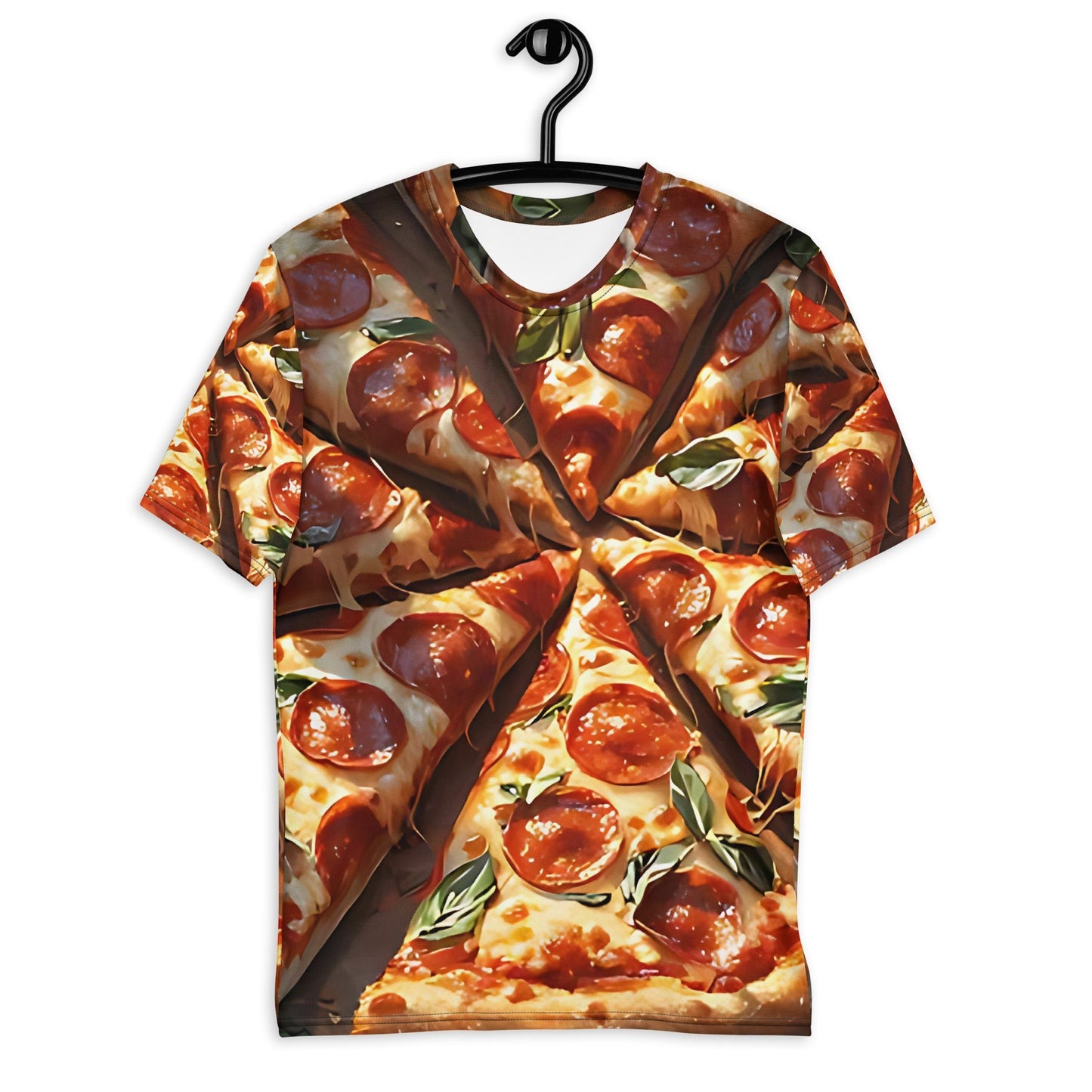 3D Pizza Slice T-Shirt - Mouthwatering All - Over Print Tee - Sublimegifts4u.com