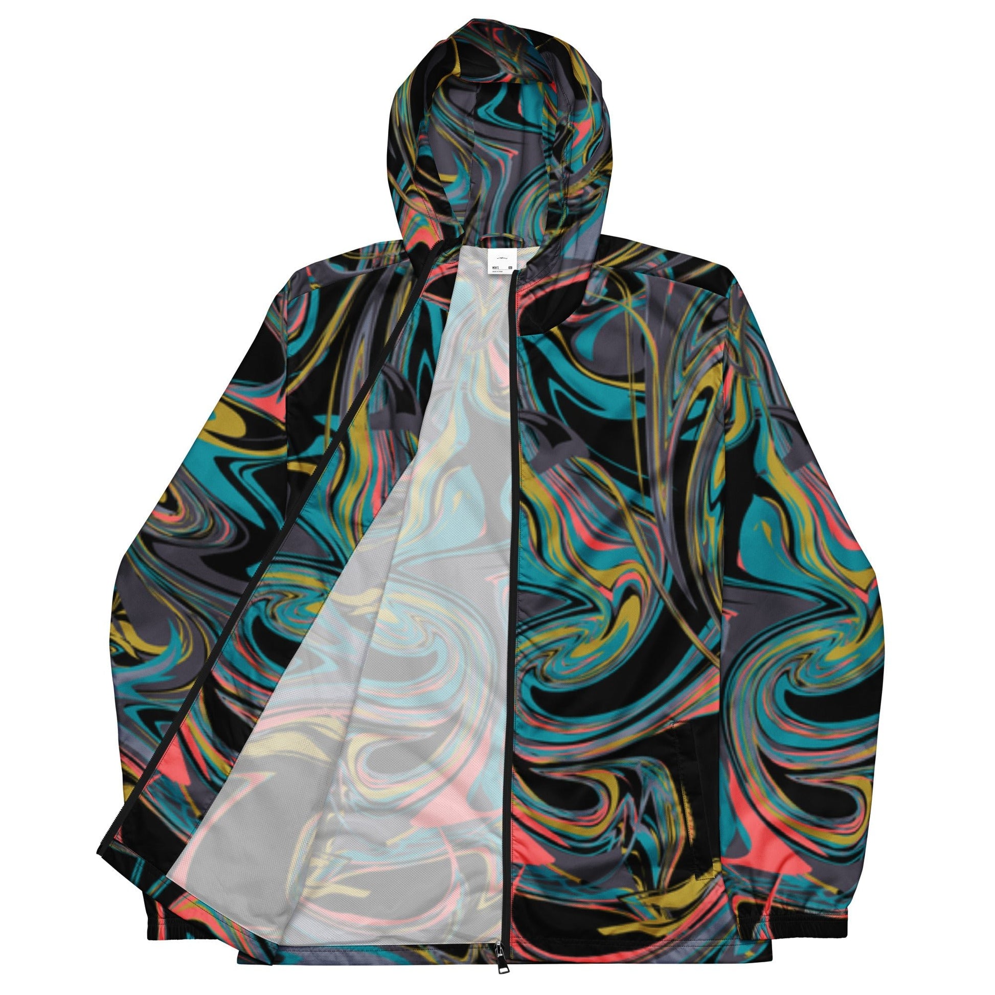 All - Over Print Windbreaker - Lightweight, Multicolor Design for Every Weather - Sublimegifts4u.com