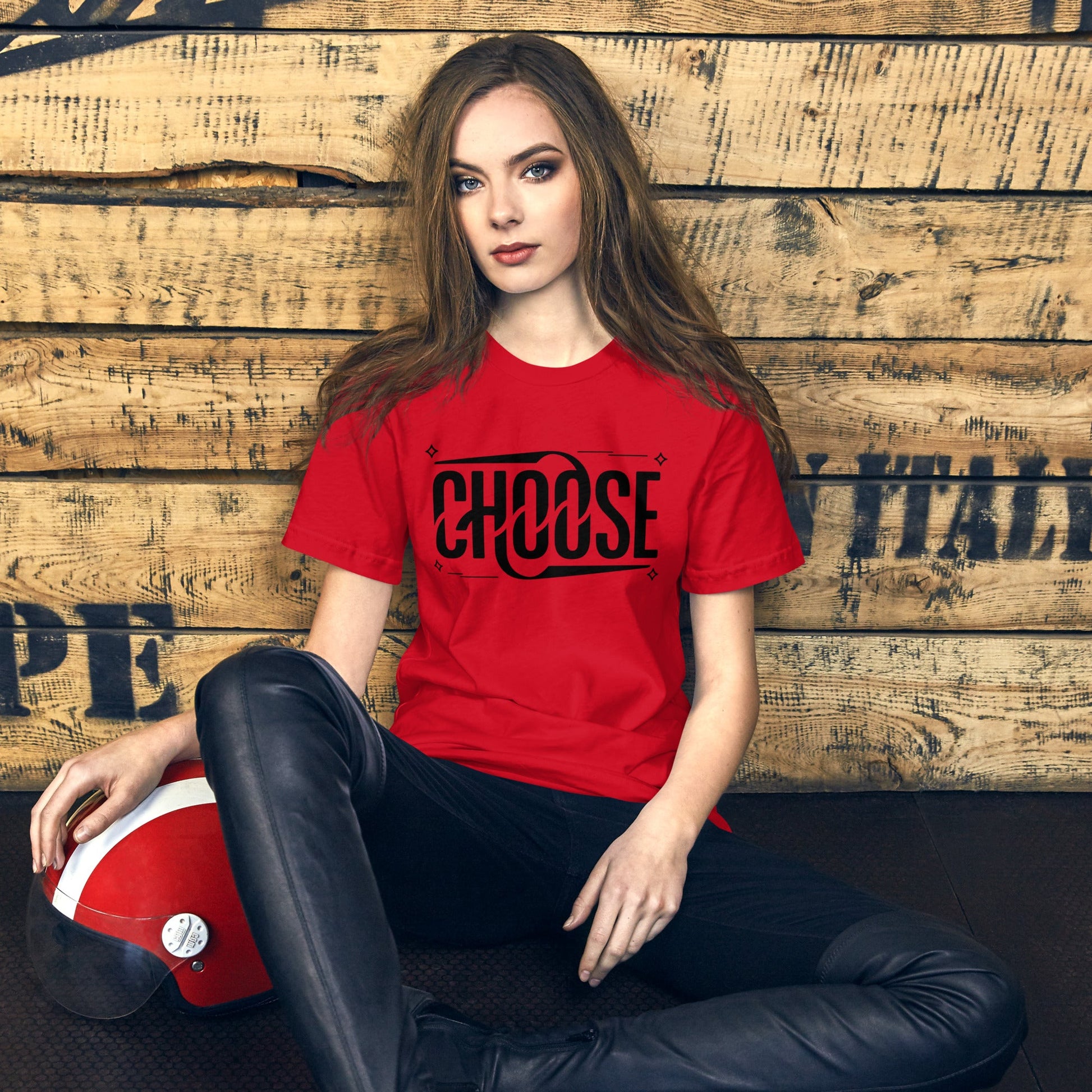 Choose Women's Logo Tee - Soft, Lightweight & Comfortable Cotton T-Shirt - Sublimegifts4u.com