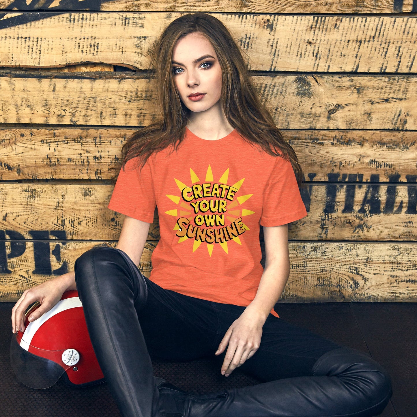 Create Your Own Sunshine Women's T-Shirt - Positive Vibes - Sublimegifts4u.com