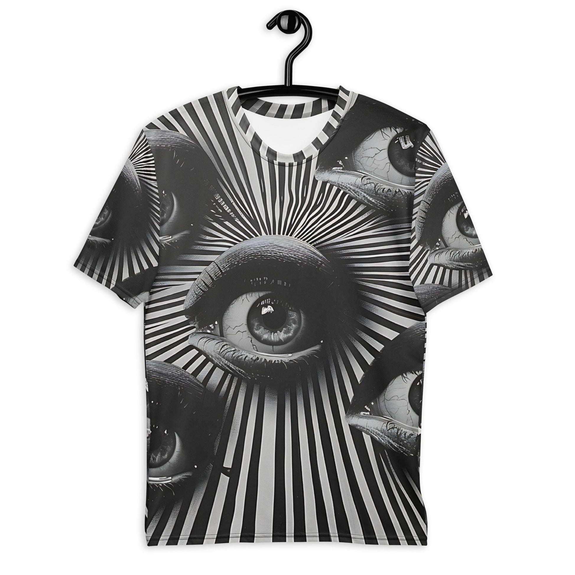 Eyes on You Design T-Shirt - All - Over Print Tee with Hypnotic Appeal - Sublimegifts4u.com