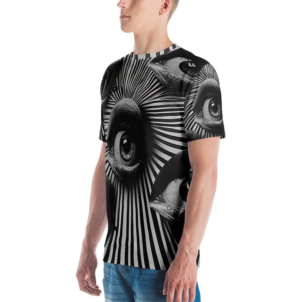 Eyes on You Design T-Shirt - All - Over Print Tee with Hypnotic Appeal - Sublimegifts4u.com