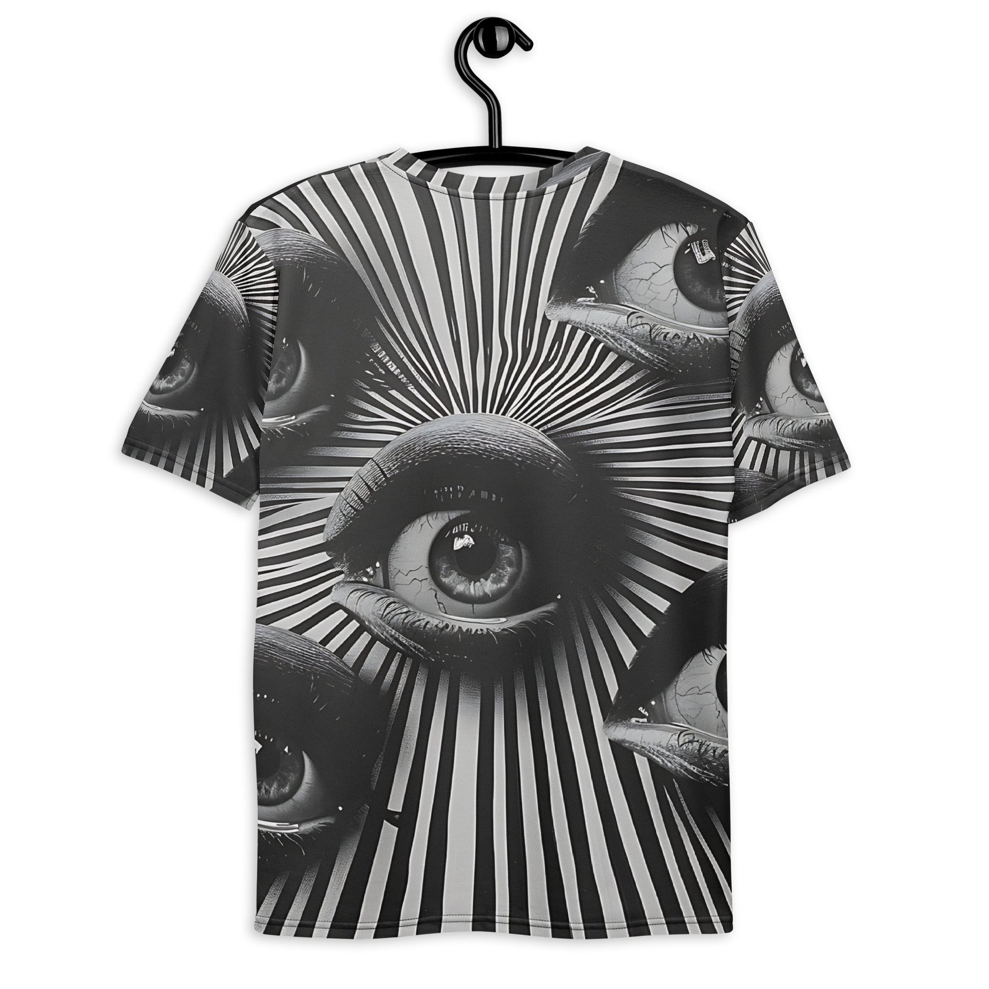 Eyes on You Design T-Shirt - All - Over Print Tee with Hypnotic Appeal - Sublimegifts4u.com