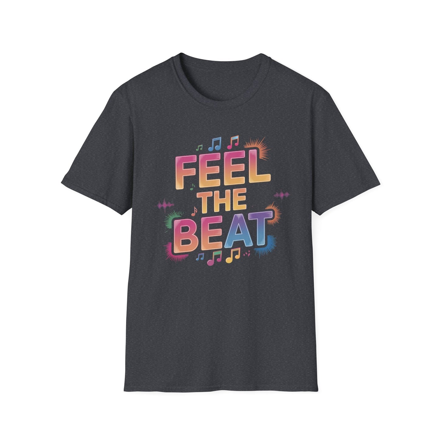 Feel the Beat Women's Tee – Soft, Stylish, and Sustainable Comfort - Sublimegifts4u.com