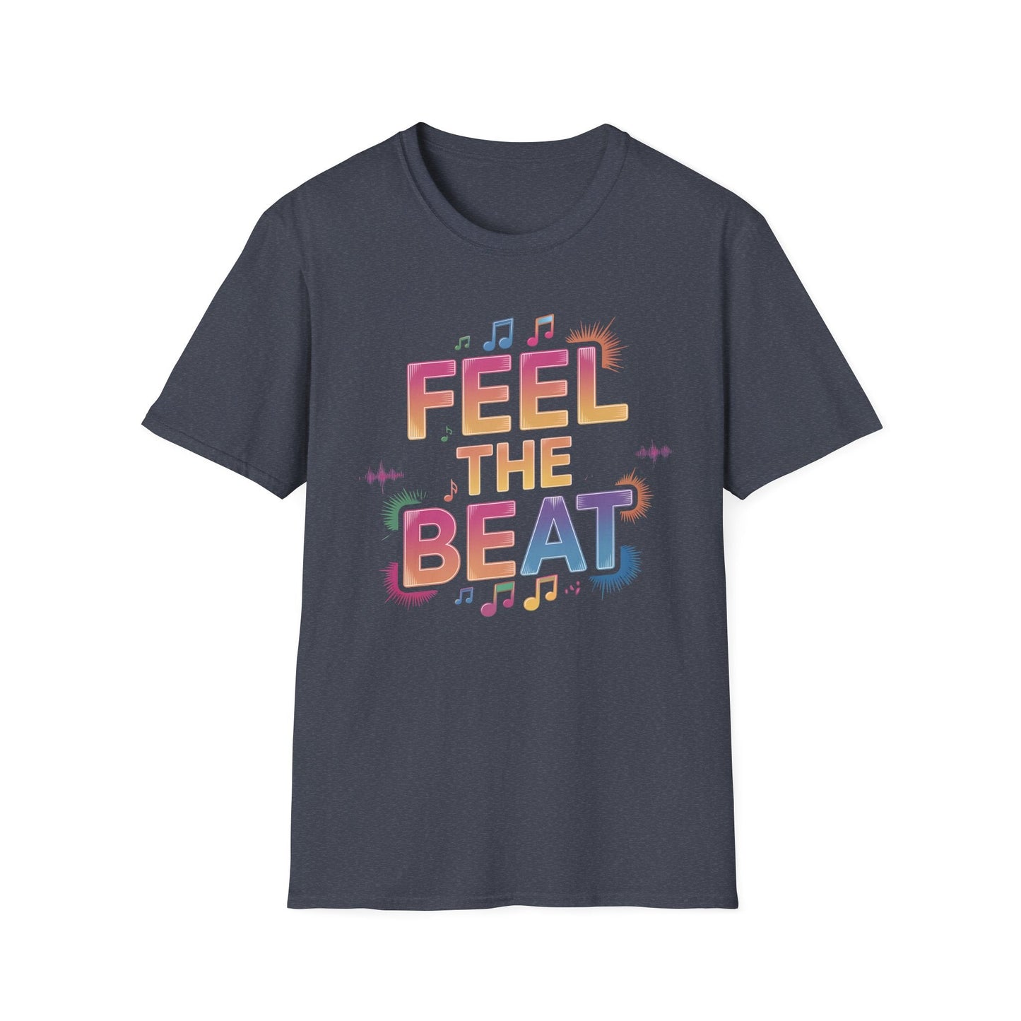 Feel the Beat Women's Tee – Soft, Stylish, and Sustainable Comfort - Sublimegifts4u.com