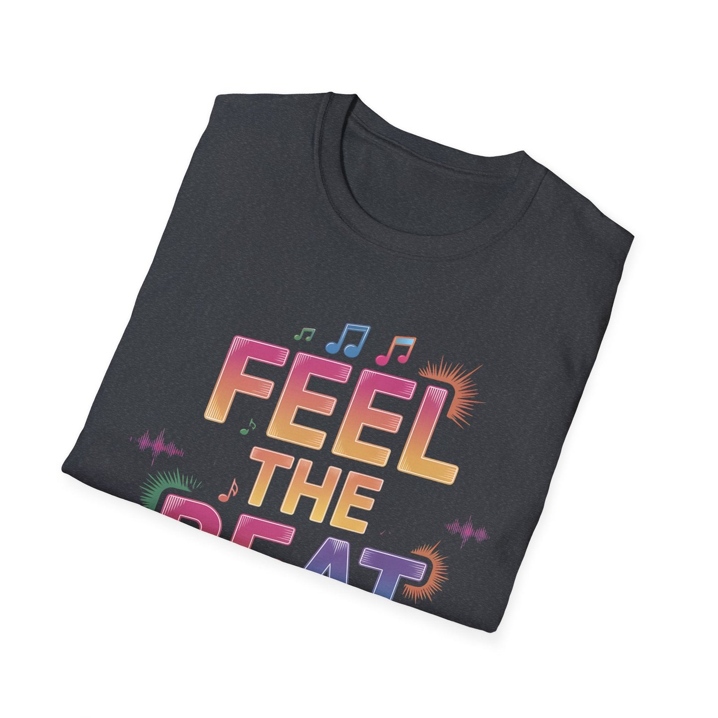 Feel the Beat Women's Tee – Soft, Stylish, and Sustainable Comfort - Sublimegifts4u.com