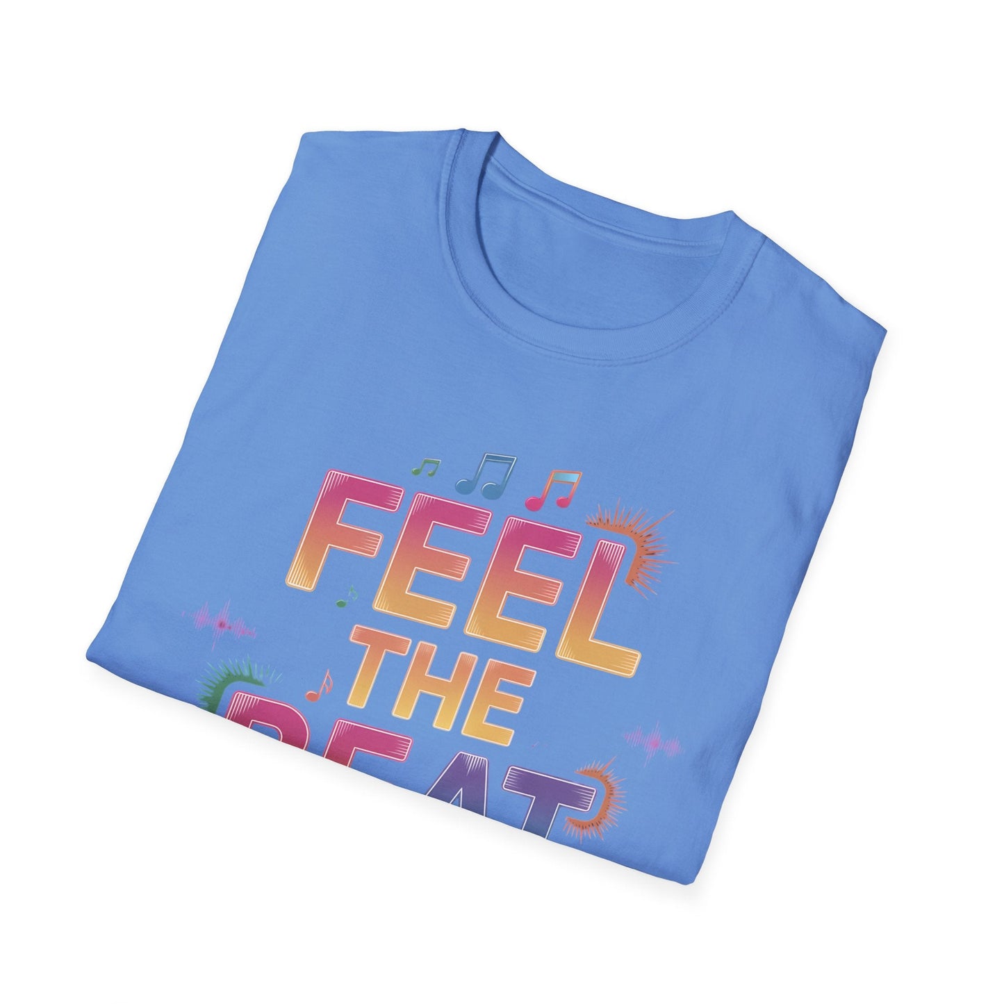 Feel the Beat Women's Tee – Soft, Stylish, and Sustainable Comfort - Sublimegifts4u.com