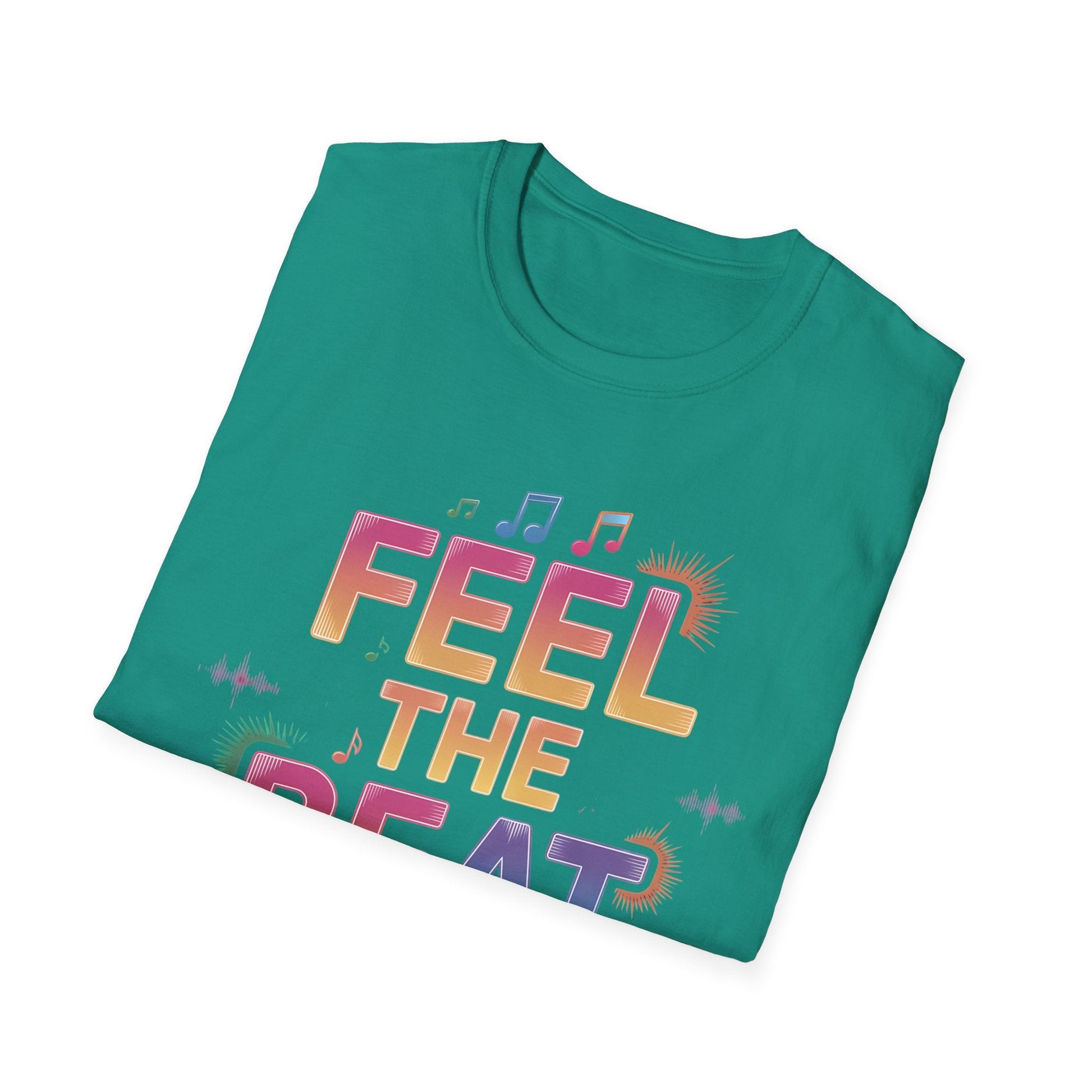 Feel the Beat Women's Tee – Soft, Stylish, and Sustainable Comfort - Sublimegifts4u.com