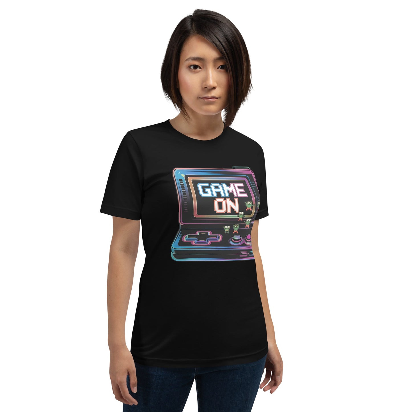 Game On Men's Tee - Video Game Controller Graphic Shirt - Soft & Comfortable Cotton - Sublimegifts4u.com