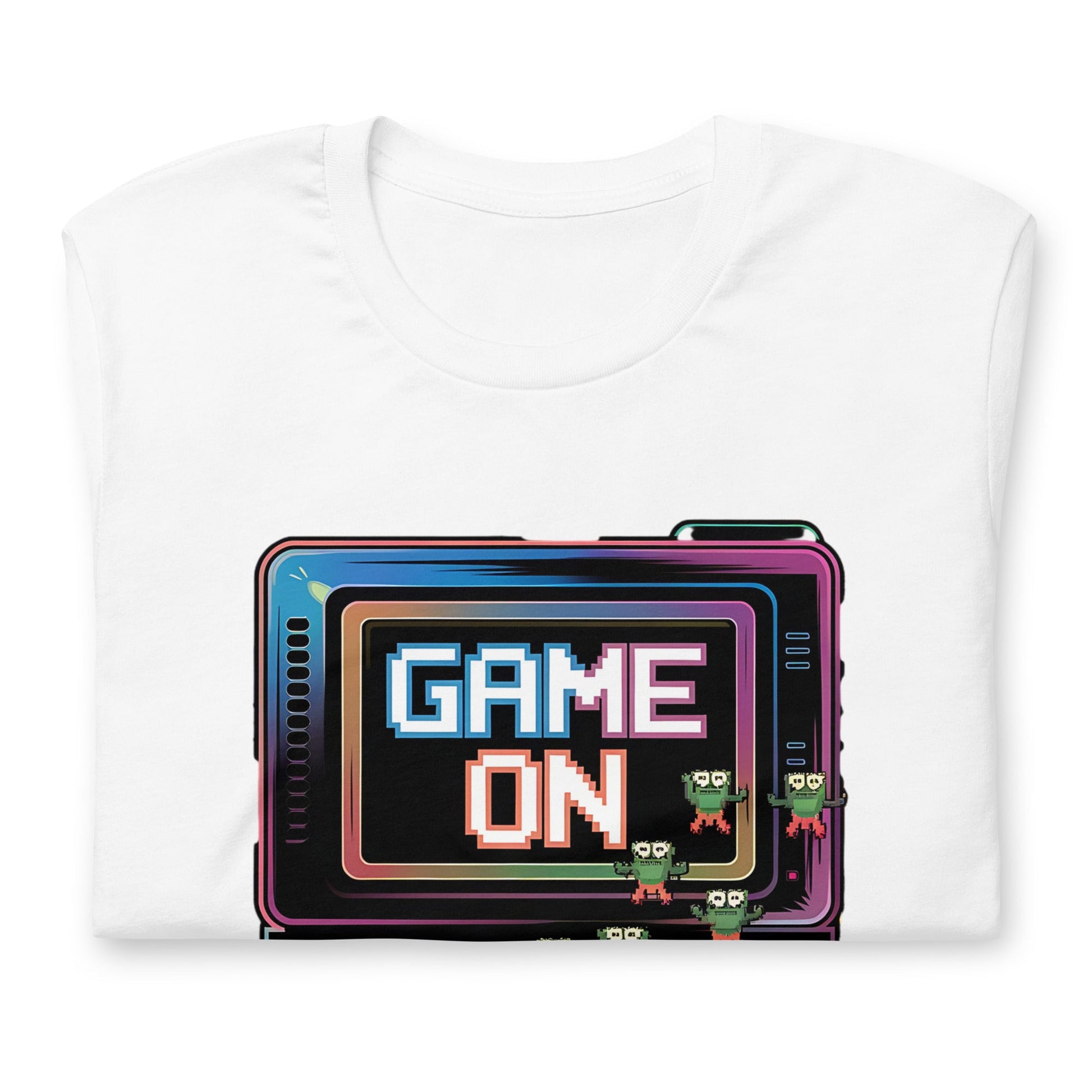 Game On Men's Tee - Video Game Controller Graphic Shirt - Soft & Comfortable Cotton - Sublimegifts4u.com