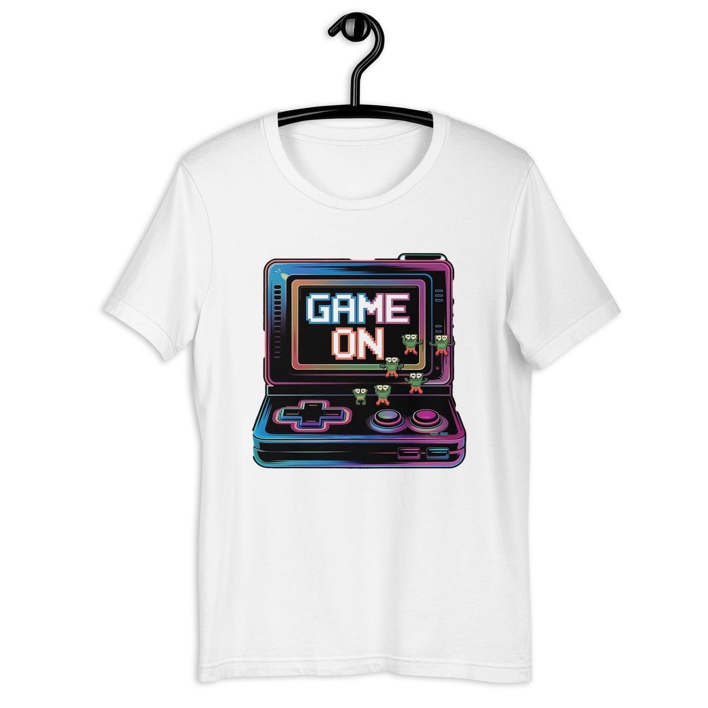 Game On Men's Tee - Video Game Controller Graphic Shirt - Soft & Comfortable Cotton - Sublimegifts4u.com