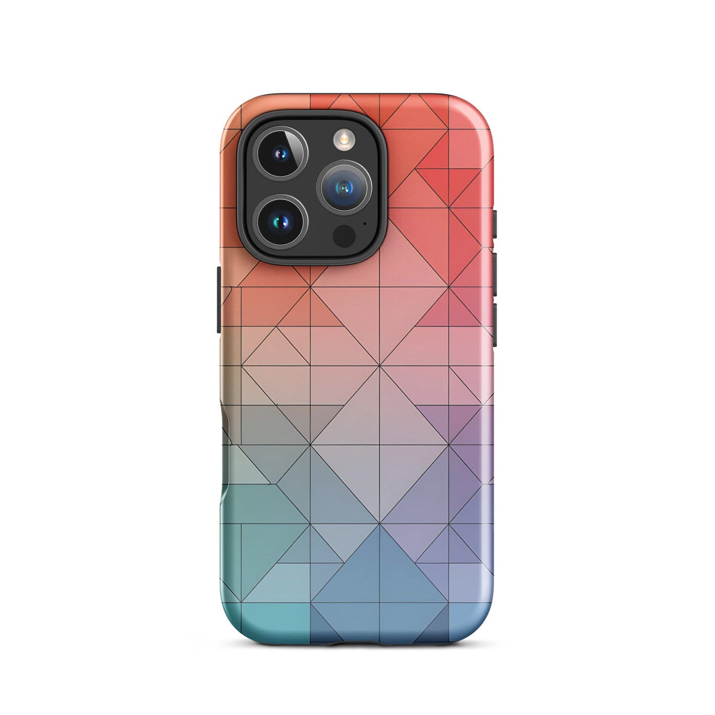 Geometric Gradient iPhone Case | Dual - Layer Protection - Sublimegifts4u.com