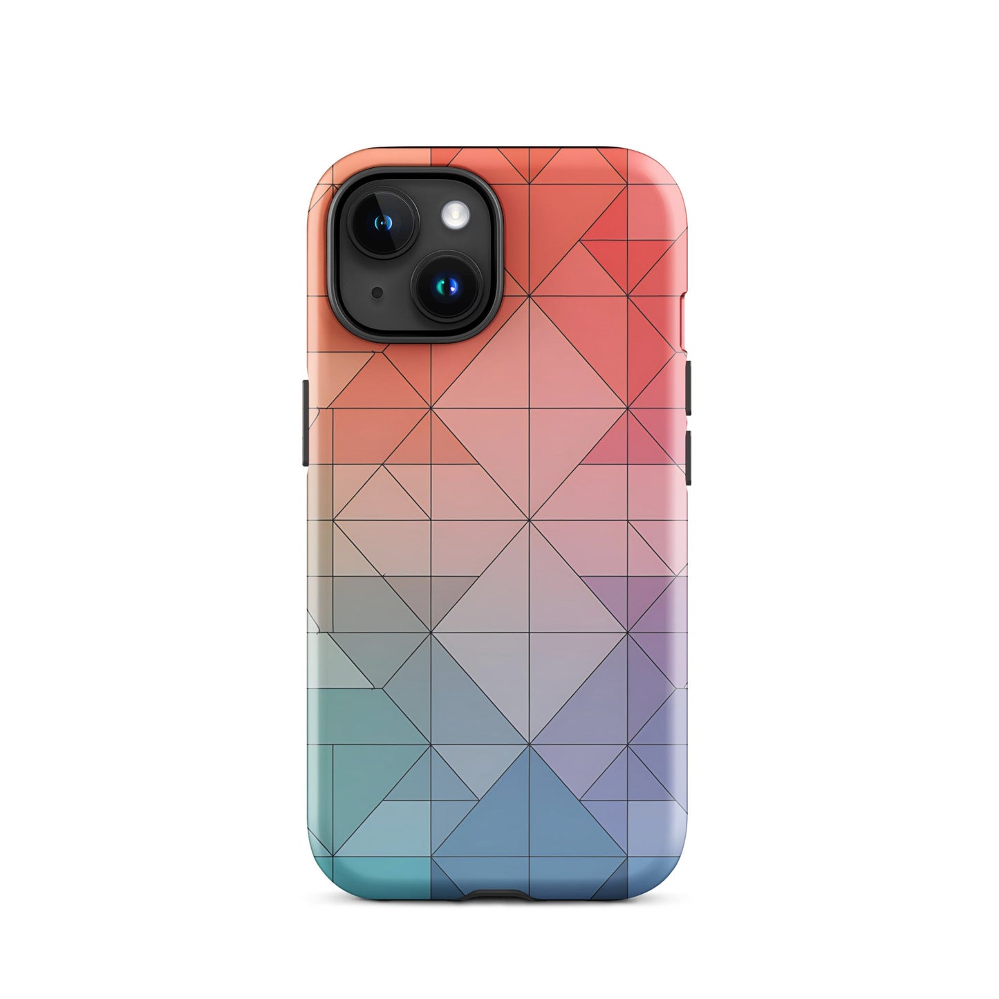 Geometric Gradient iPhone Case | Dual - Layer Protection - Sublimegifts4u.com