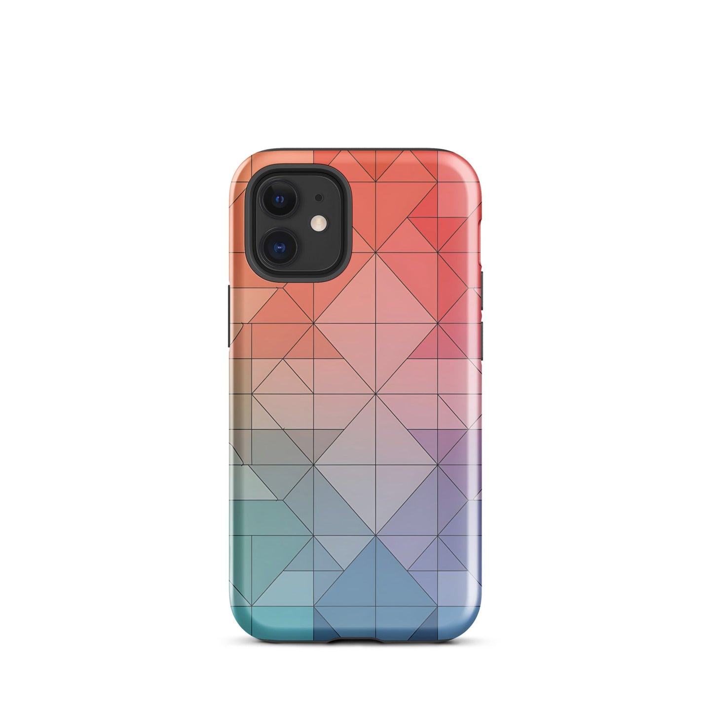 Geometric Gradient iPhone Case | Dual - Layer Protection - Sublimegifts4u.com