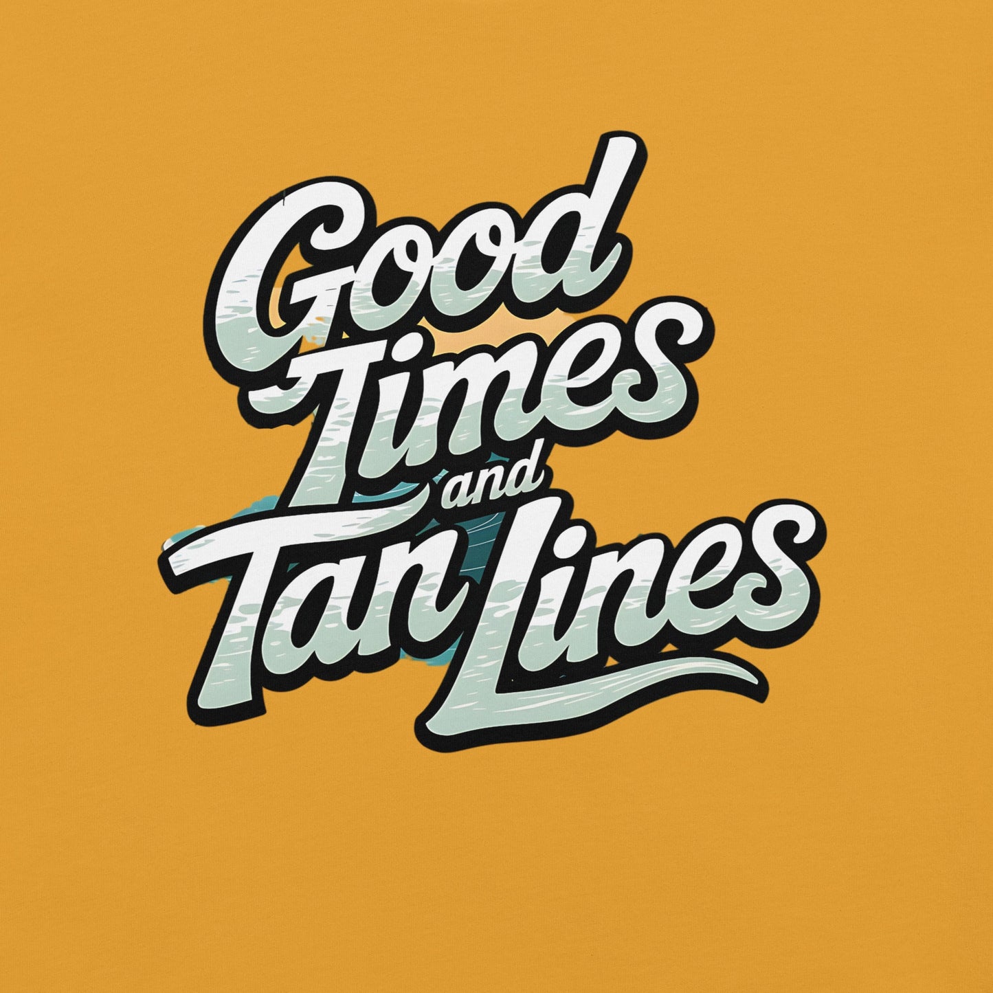 Good Times and Tan Lines Women's T-Shirt - Summer Vibes - Sublimegifts4u.com