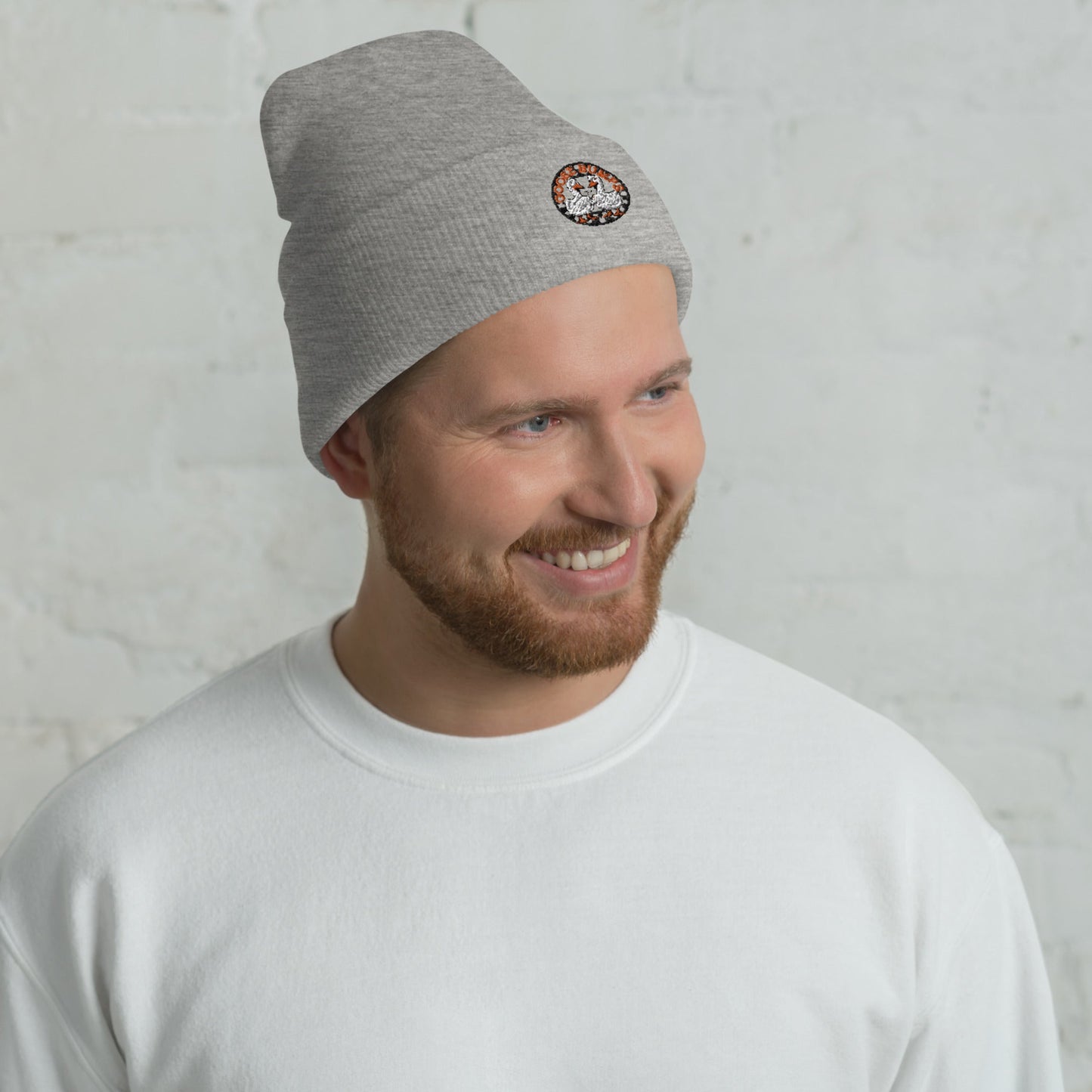 Goose Bumps Unisex Beanie Hat - Fist Bumping Geese Design - Sublimegifts4u.com