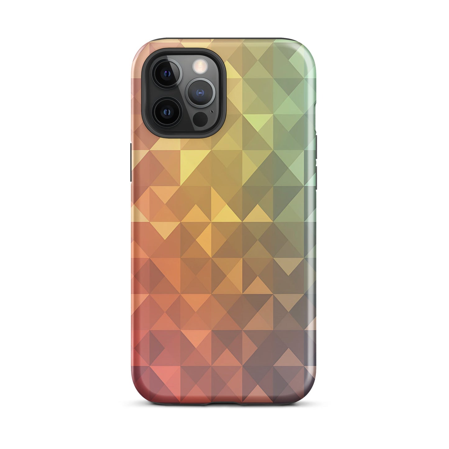 Gradient Checkered iPhone Case | Dual - Layer Protection - Sublimegifts4u.com