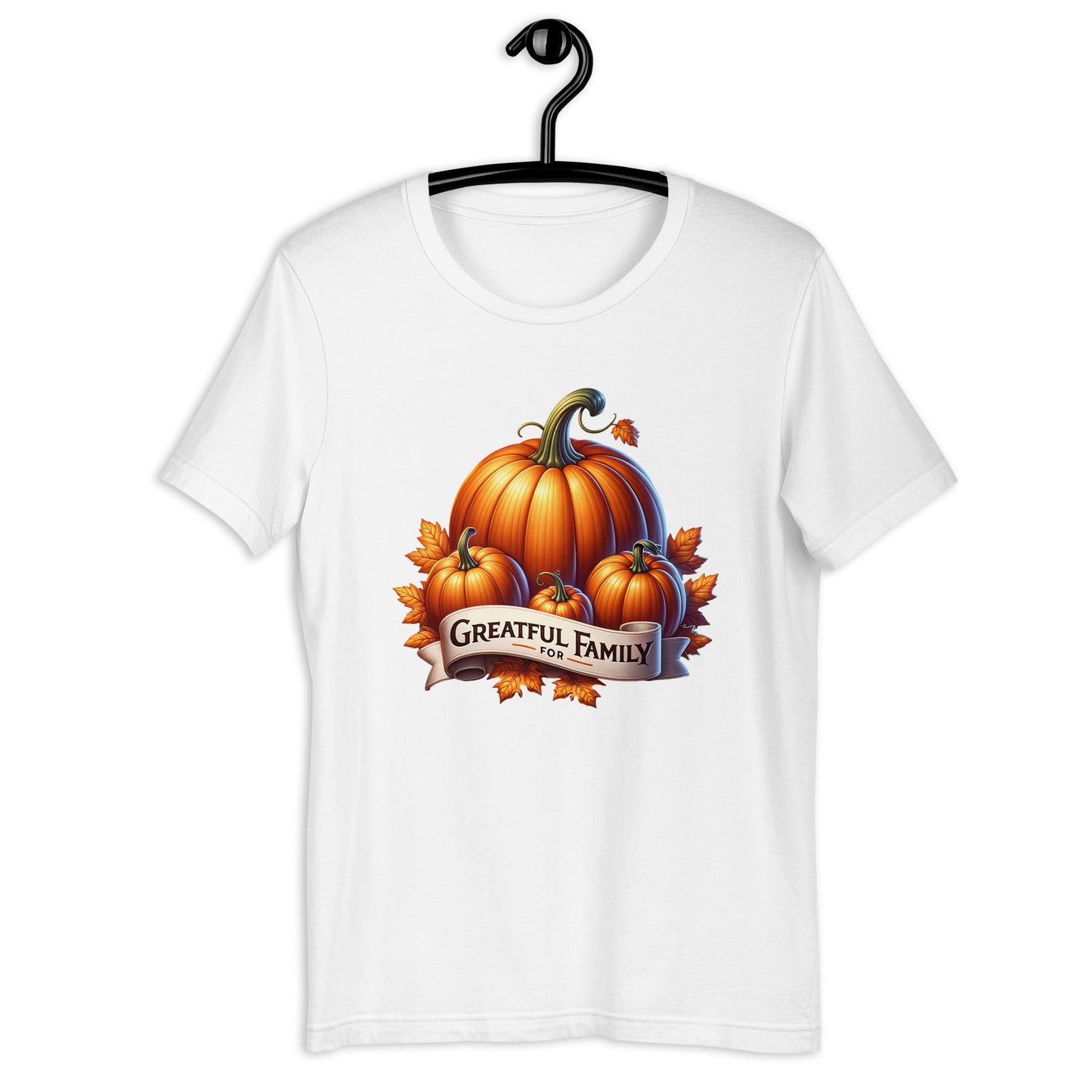 Grateful for Family Pumpkins T-Shirt | Soft & Comfortable Tee - Sublimegifts4u.com