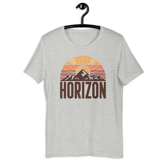 Horizon Women's T-Shirt - Soft & Lightweight with Sunset Design - Sublimegifts4u.com