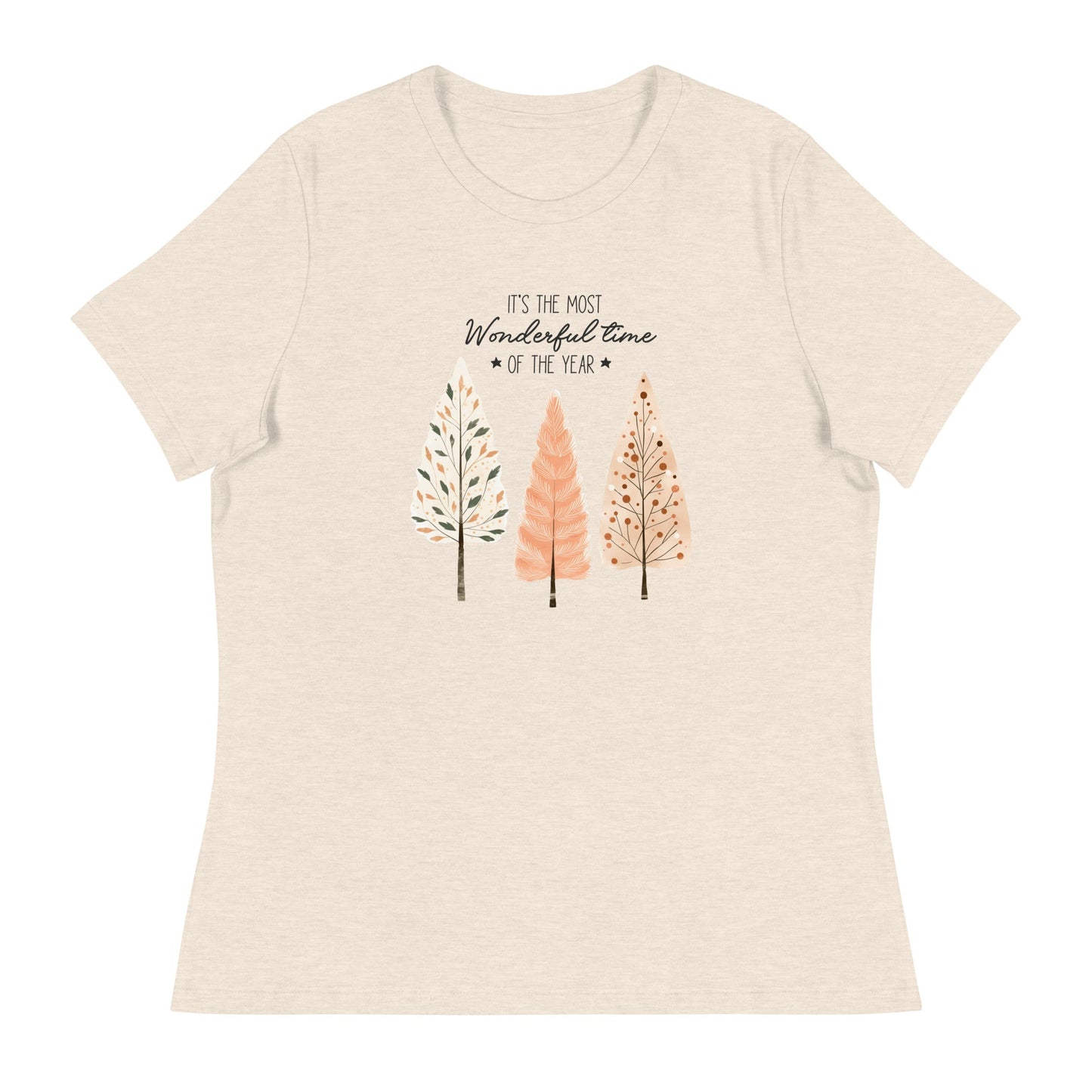 It's the Most Wonderful Time of Year T-Shirt | Soft & Stylish Women's Tee - Sublimegifts4u.com