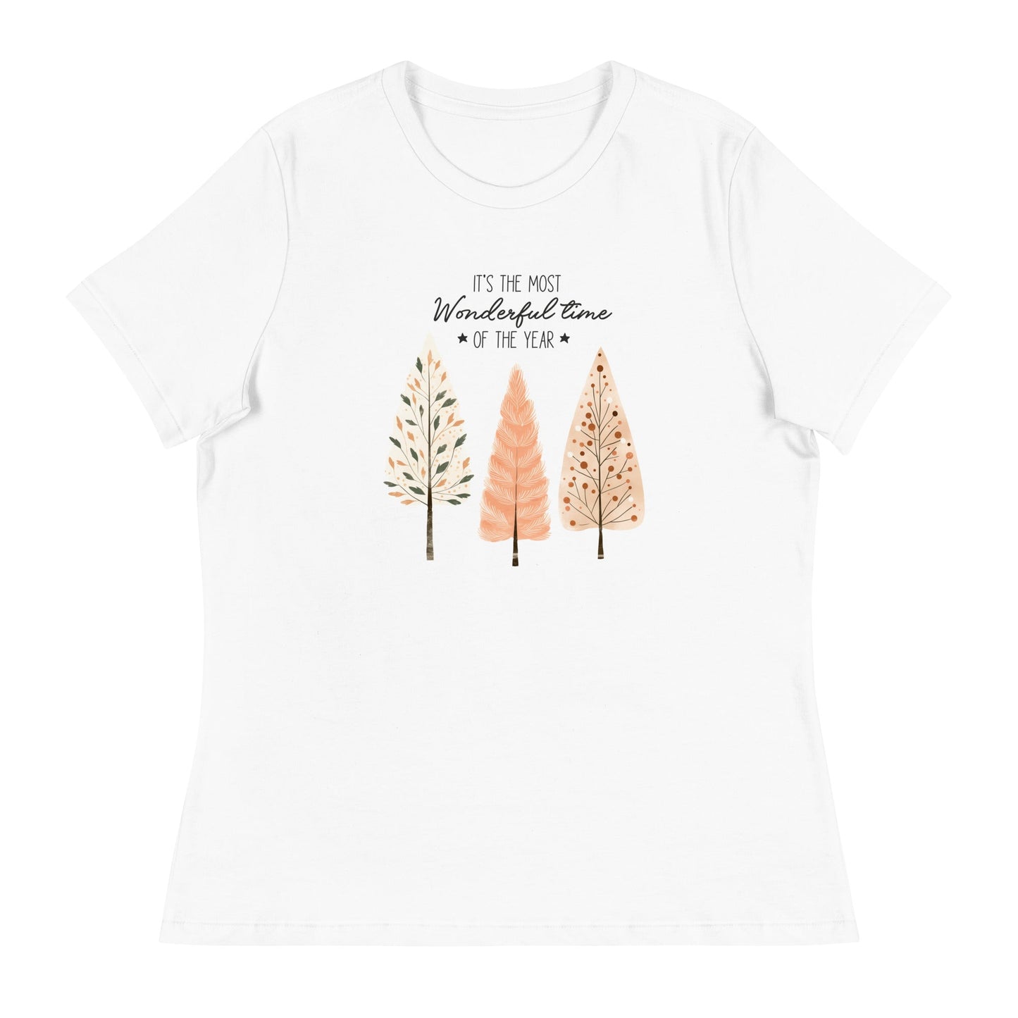 It's the Most Wonderful Time of Year T-Shirt | Soft & Stylish Women's Tee - Sublimegifts4u.com