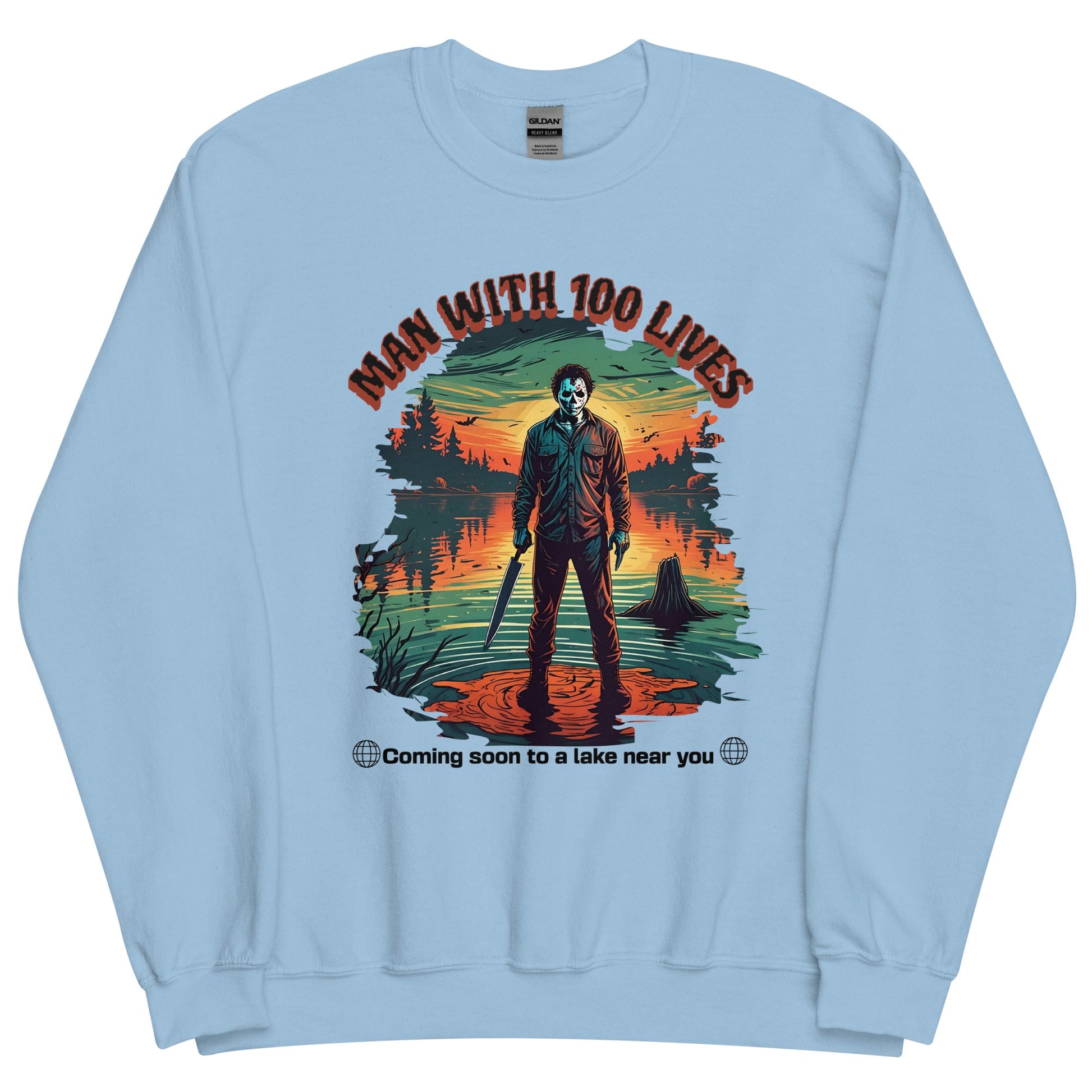 Jason Horror Sweatshirt | Men's Classic Fit Warm & Cozy Design - Sublimegifts4u.com