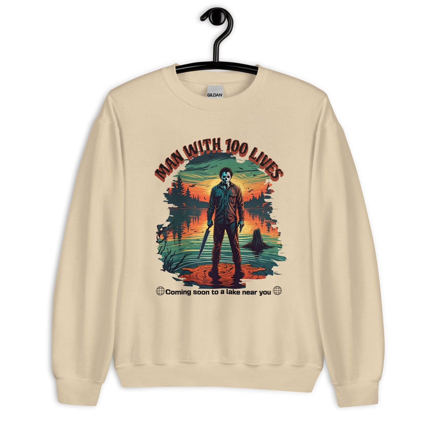 Jason Horror Sweatshirt | Men's Classic Fit Warm & Cozy Design - Sublimegifts4u.com