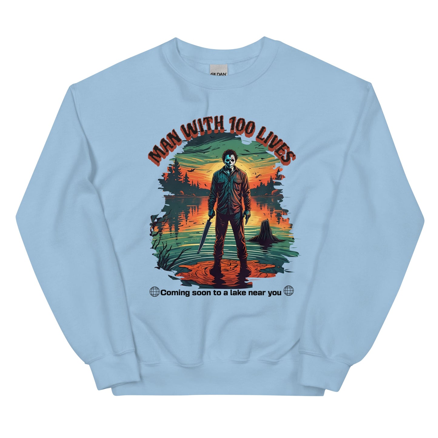 Jason Horror Sweatshirt | Men's Classic Fit Warm & Cozy Design - Sublimegifts4u.com