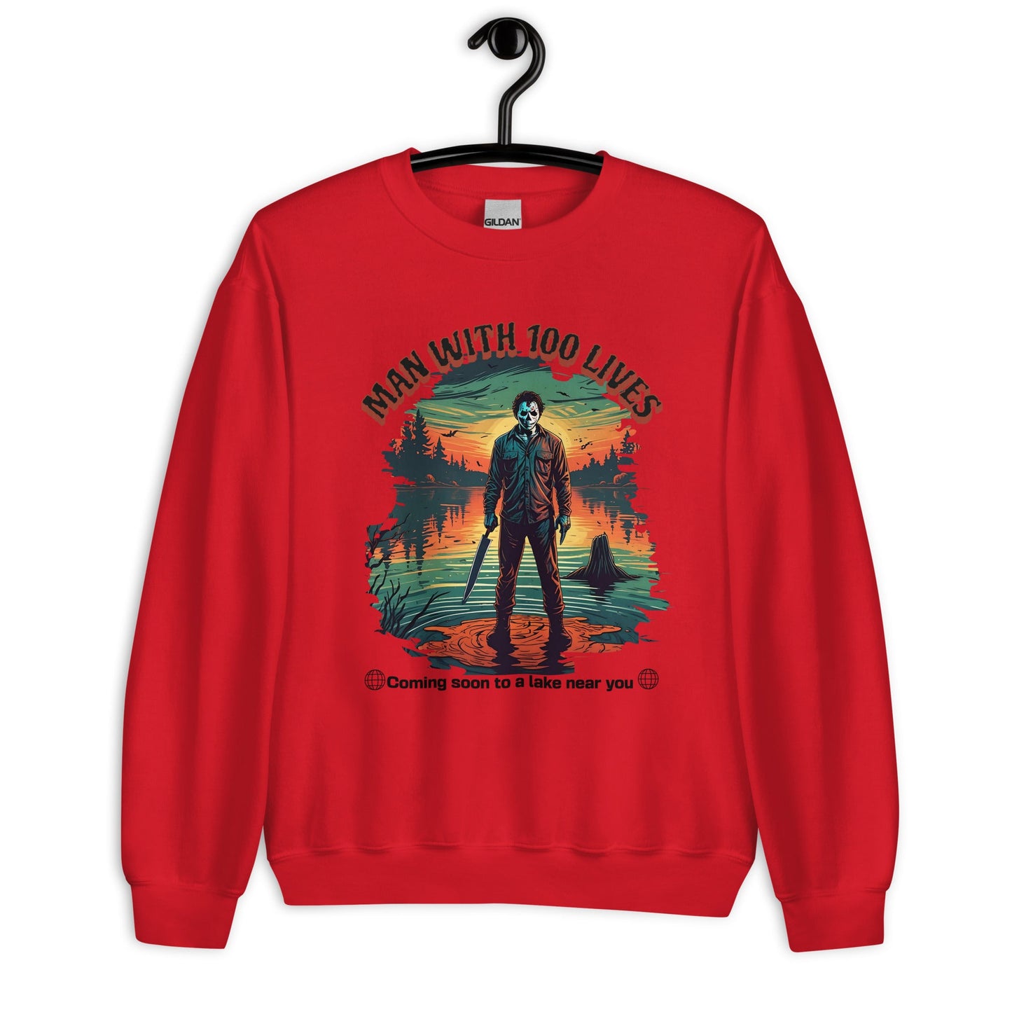 Jason Horror Sweatshirt | Men's Classic Fit Warm & Cozy Design - Sublimegifts4u.com