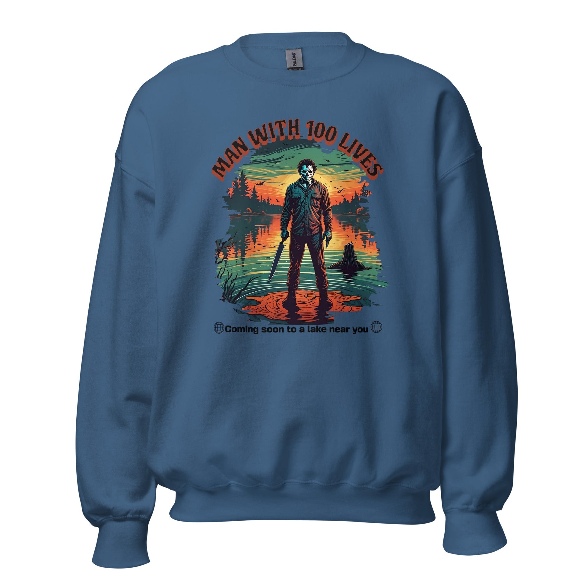 Jason Horror Sweatshirt | Men's Classic Fit Warm & Cozy Design - Sublimegifts4u.com