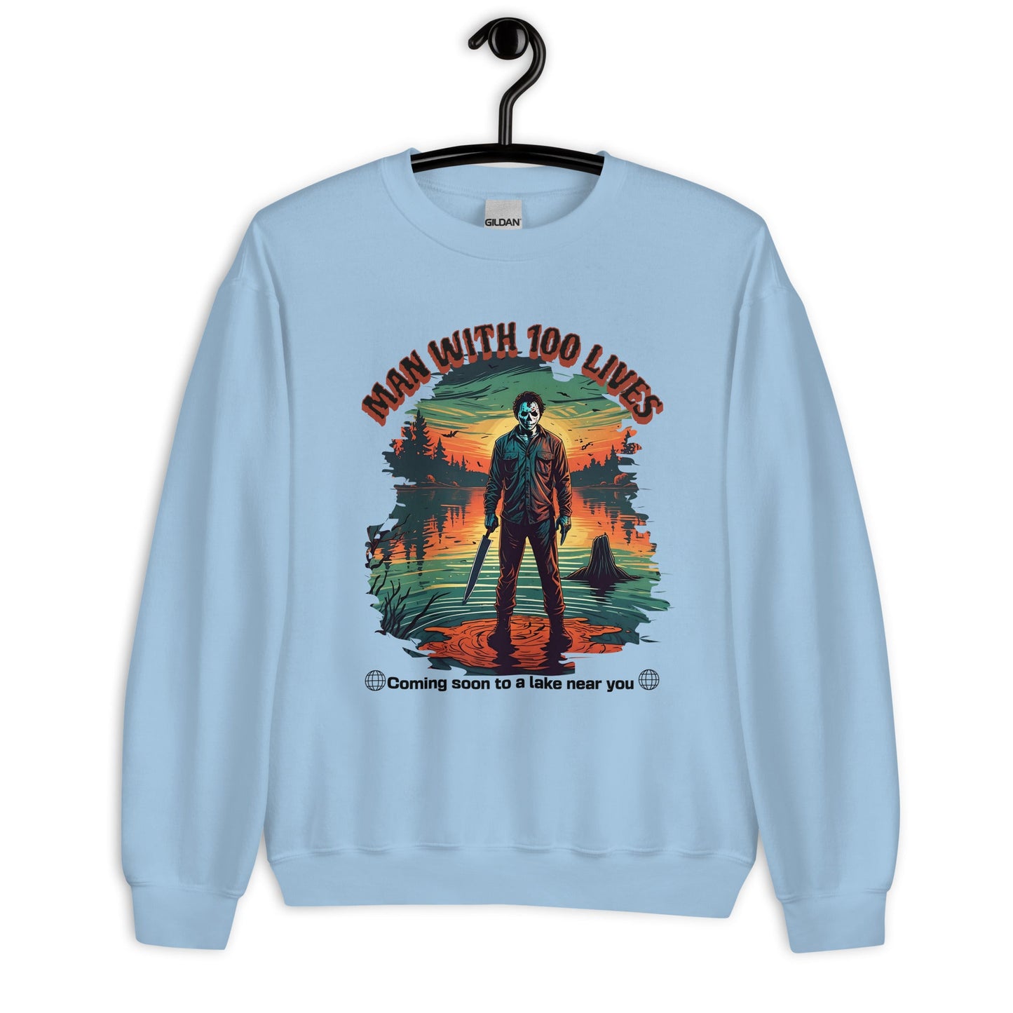 Jason Horror Sweatshirt | Men's Classic Fit Warm & Cozy Design - Sublimegifts4u.com