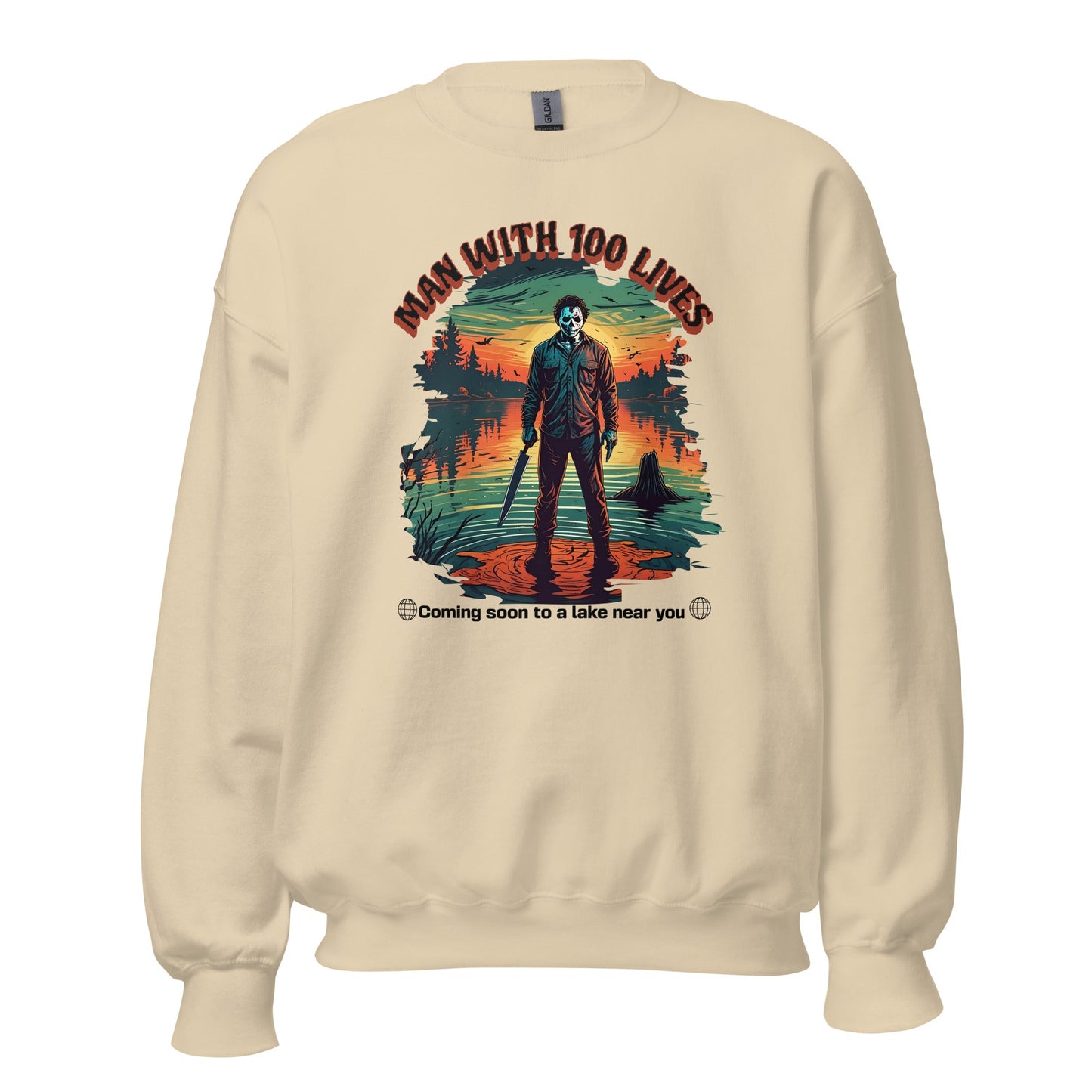 Jason Horror Sweatshirt | Men's Classic Fit Warm & Cozy Design - Sublimegifts4u.com