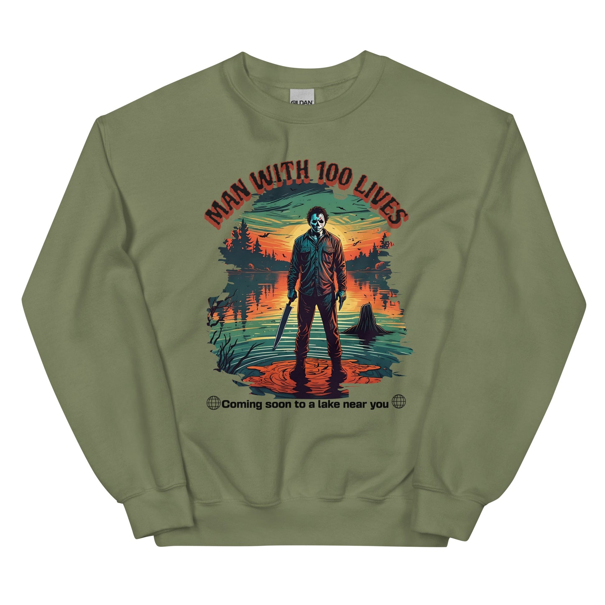 Jason Horror Sweatshirt | Men's Classic Fit Warm & Cozy Design - Sublimegifts4u.com