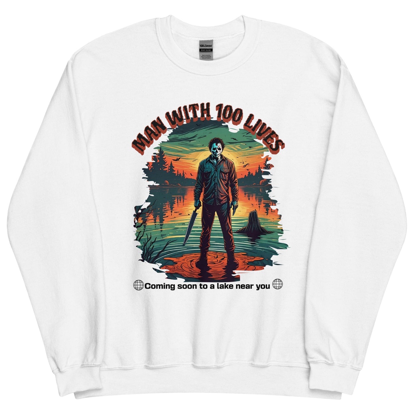 Jason Horror Sweatshirt | Men's Classic Fit Warm & Cozy Design - Sublimegifts4u.com