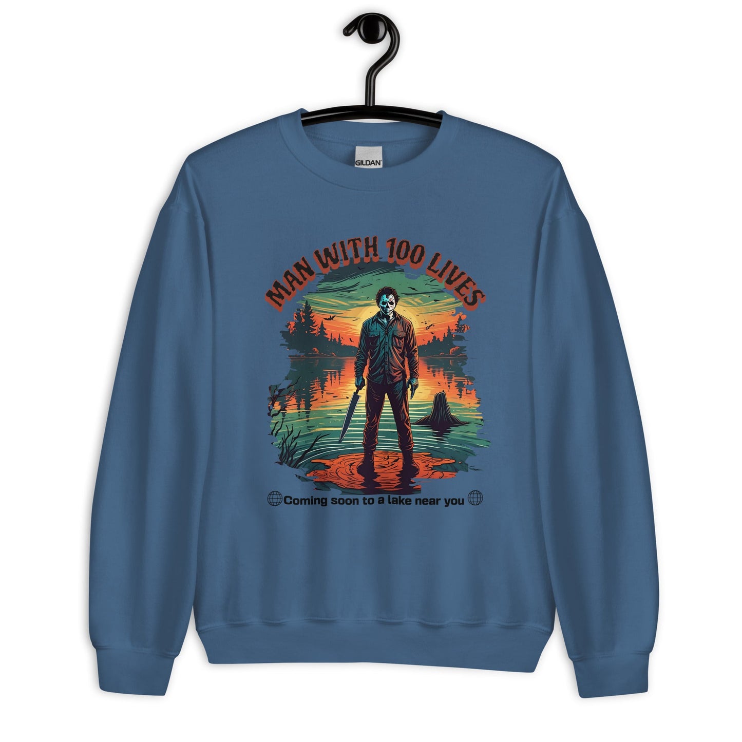 Jason Horror Sweatshirt | Men's Classic Fit Warm & Cozy Design - Sublimegifts4u.com