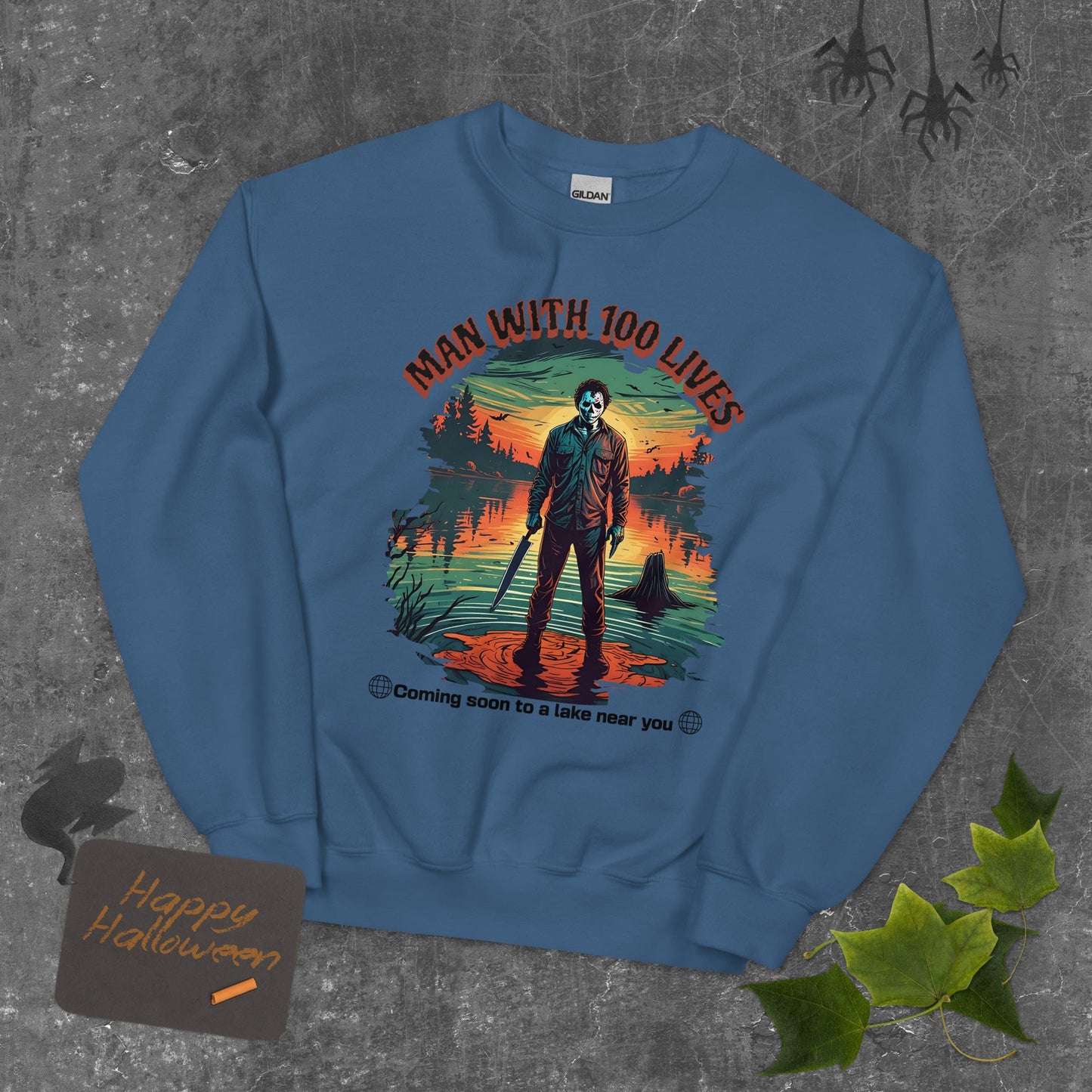 Jason Horror Sweatshirt | Men's Classic Fit Warm & Cozy Design - Sublimegifts4u.com