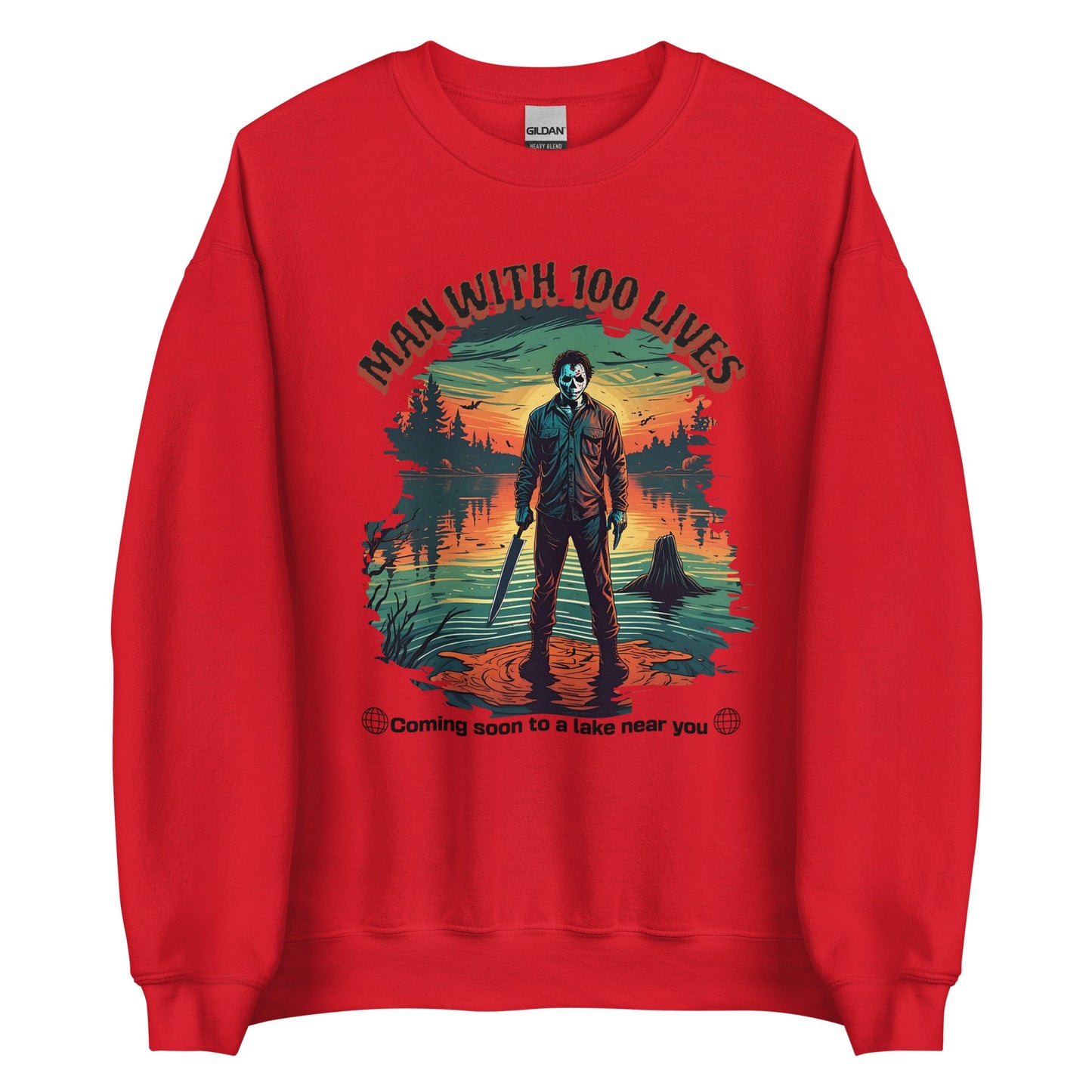 Jason Horror Sweatshirt | Men's Classic Fit Warm & Cozy Design - Sublimegifts4u.com