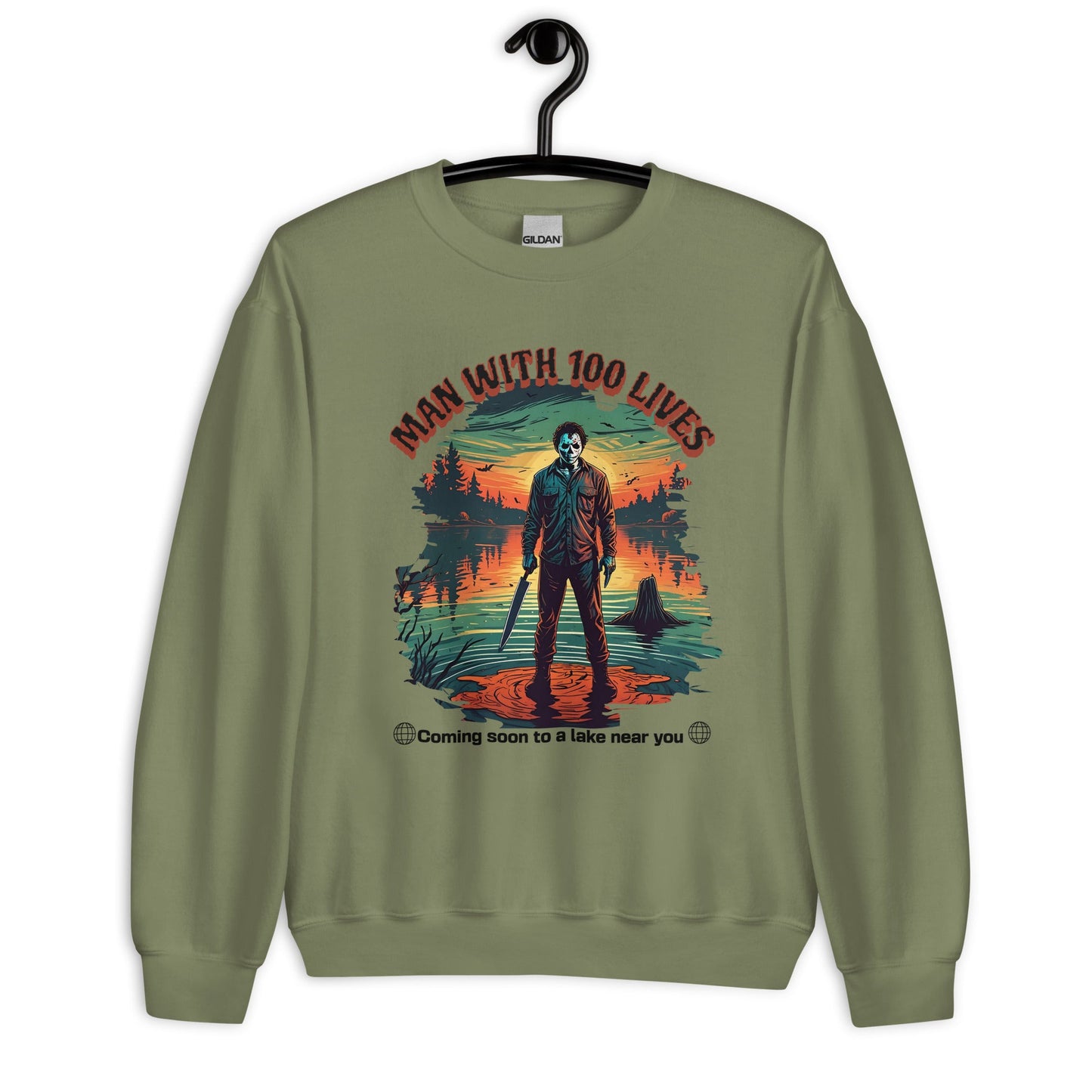 Jason Horror Sweatshirt | Men's Classic Fit Warm & Cozy Design - Sublimegifts4u.com