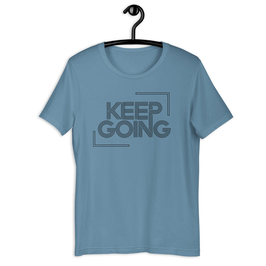 Keep Going Women's T-Shirt - Minimalist Inspirational Design - Sublimegifts4u.com