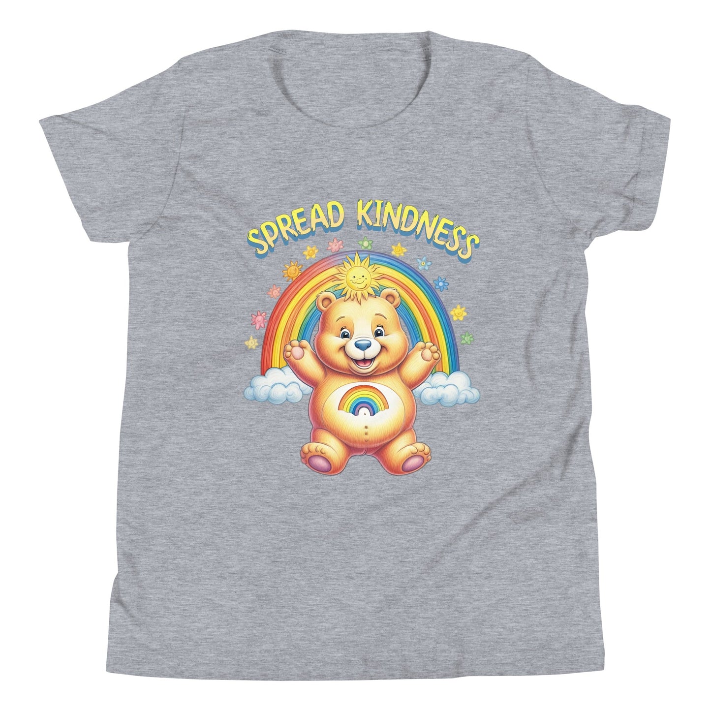 Kids Care Bear 'Spread Kindness' T-Shirt - Sizes S - XL - Sublimegifts4u.com