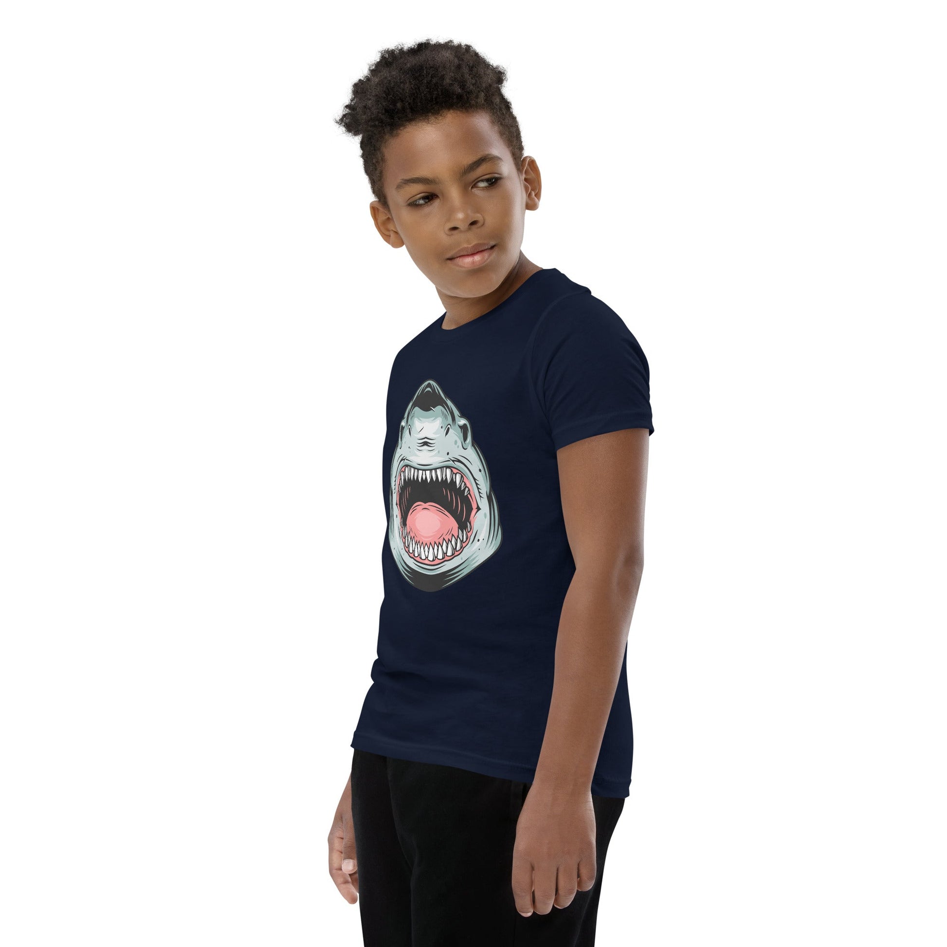 Kids Giant Whale Tee - Open Mouth Design | Youth Sizes S - XL - Sublimegifts4u.com