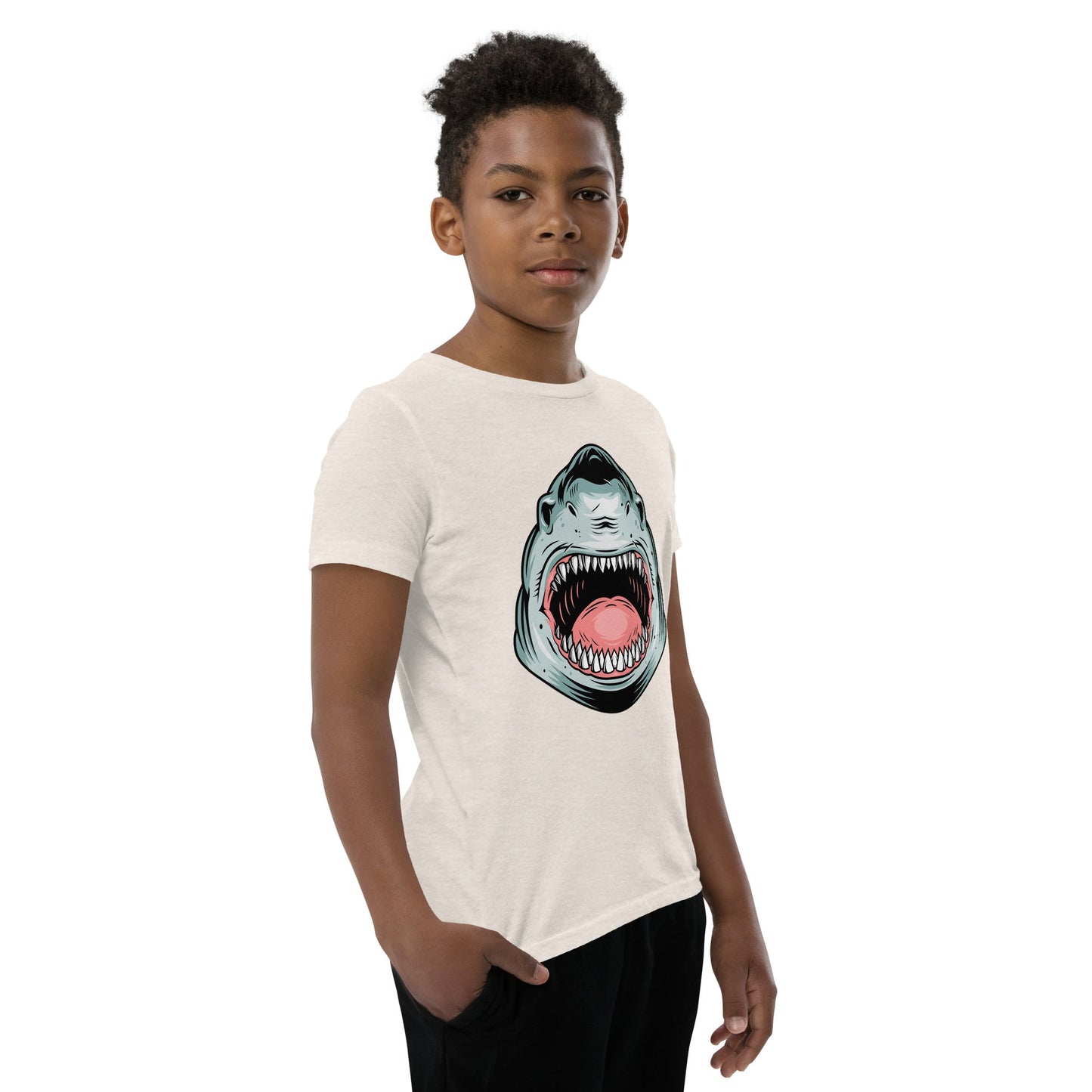 Kids Giant Whale Tee - Open Mouth Design | Youth Sizes S - XL - Sublimegifts4u.com