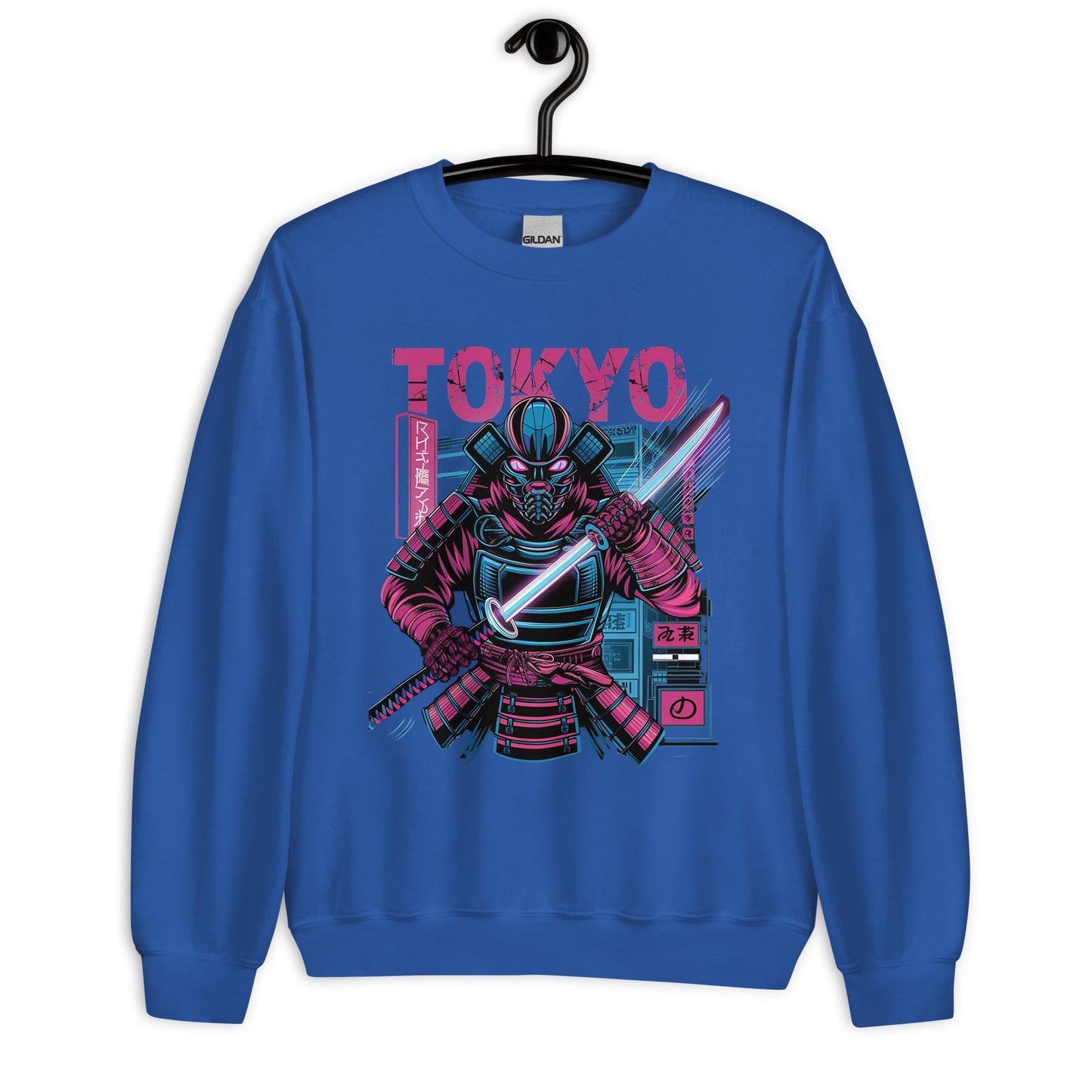 Men’s Sweatshirt – Tokyo Streetwear Neon Design - Sublimegifts4u.com