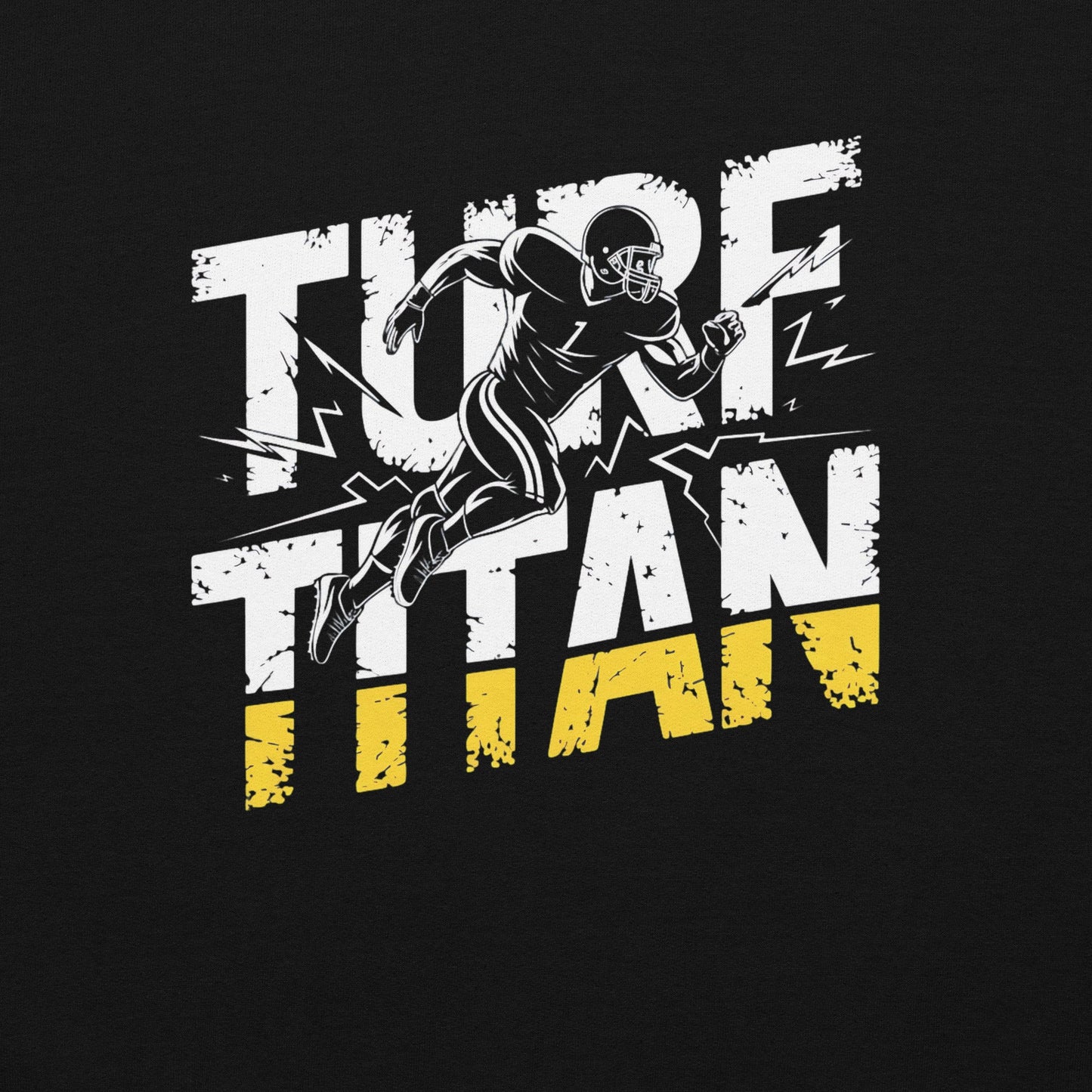 Men's Turf Titan Sweatshirt – Bold Football Player Graphic – Soft & Warm - Sublimegifts4u.com