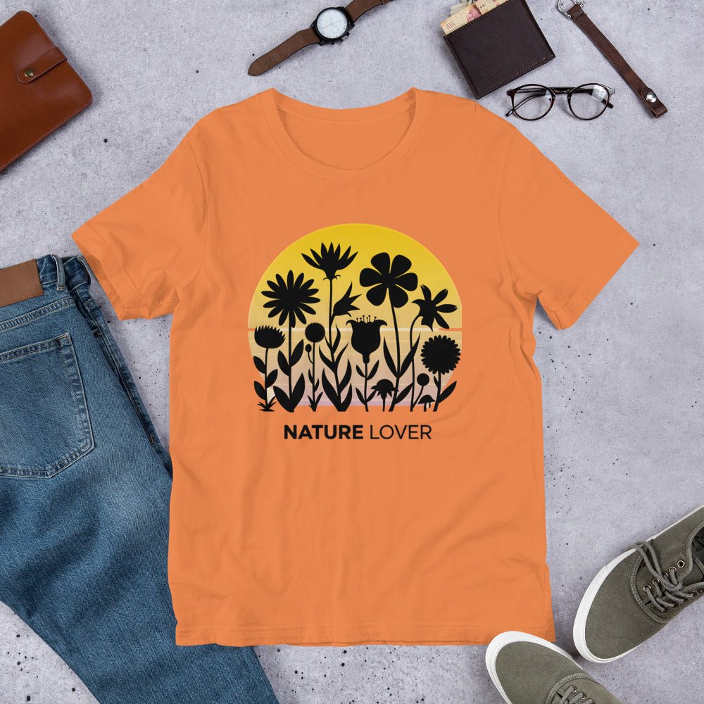 Nature Lover Floral Tee - Soft & Stylish Women's T-Shirt - Sublimegifts4u.com