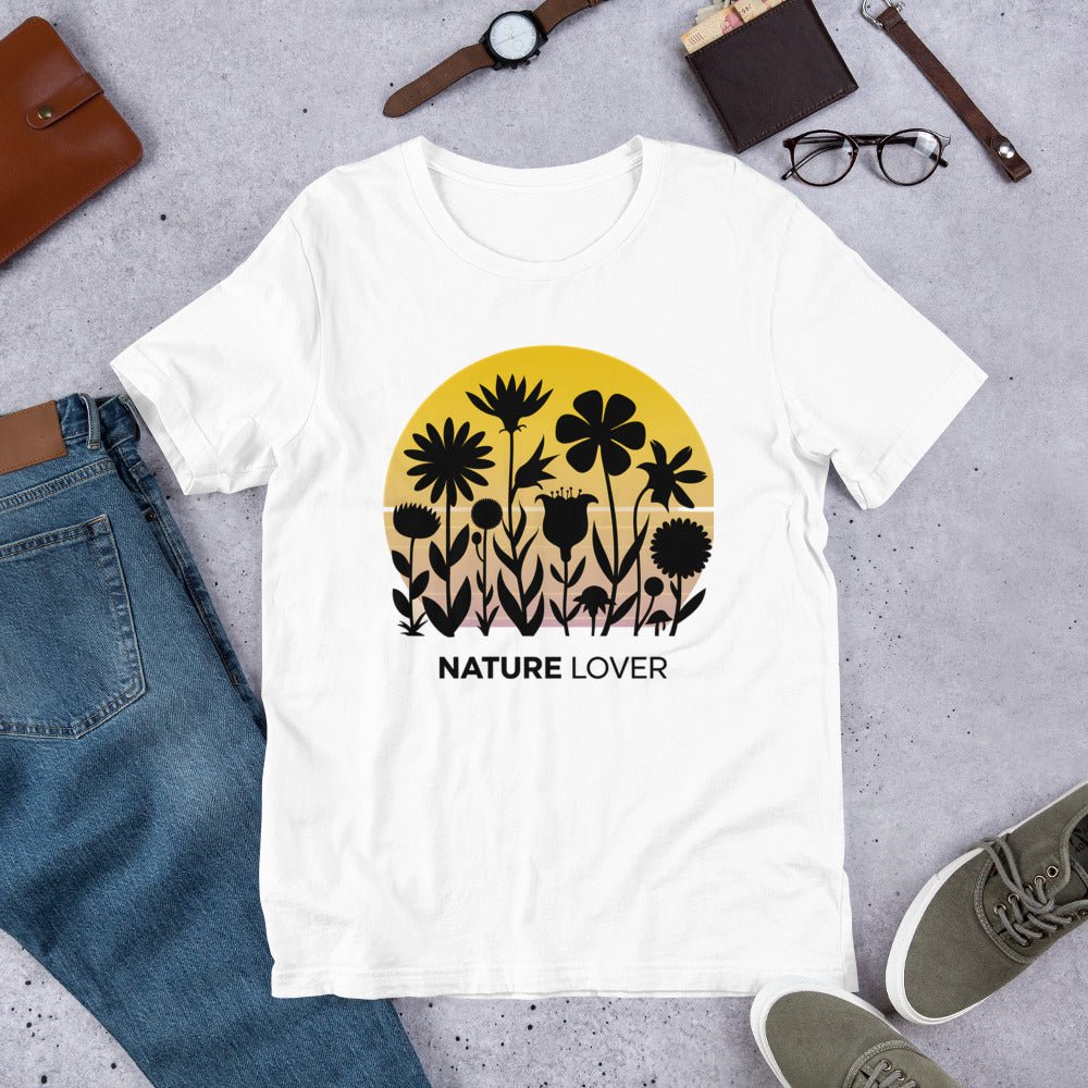 Nature Lover Floral Tee - Soft & Stylish Women's T-Shirt - Sublimegifts4u.com