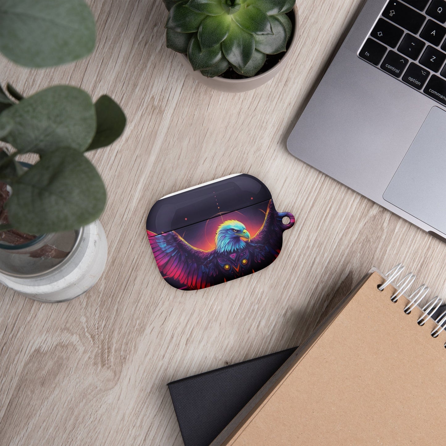 Neon Eagle Design AirPods® Case - Premium Protection & Style - Sublimegifts4u.com