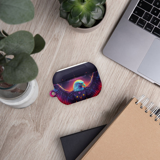 Neon Eagle Design AirPods® Case - Premium Protection & Style - Sublimegifts4u.com