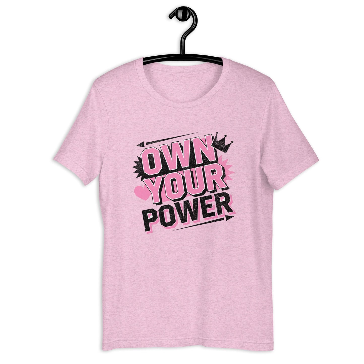 Own Your Power Women's Motivational Tee | Soft & Flattering Cotton T-Shirt - Sublimegifts4u.com